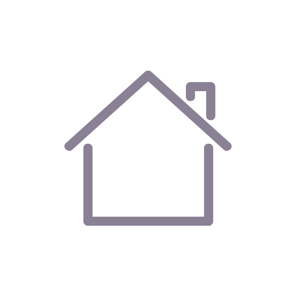 Geometric drawing of an outline square with sections divided by vertical, horizontal, and diagonal lines.