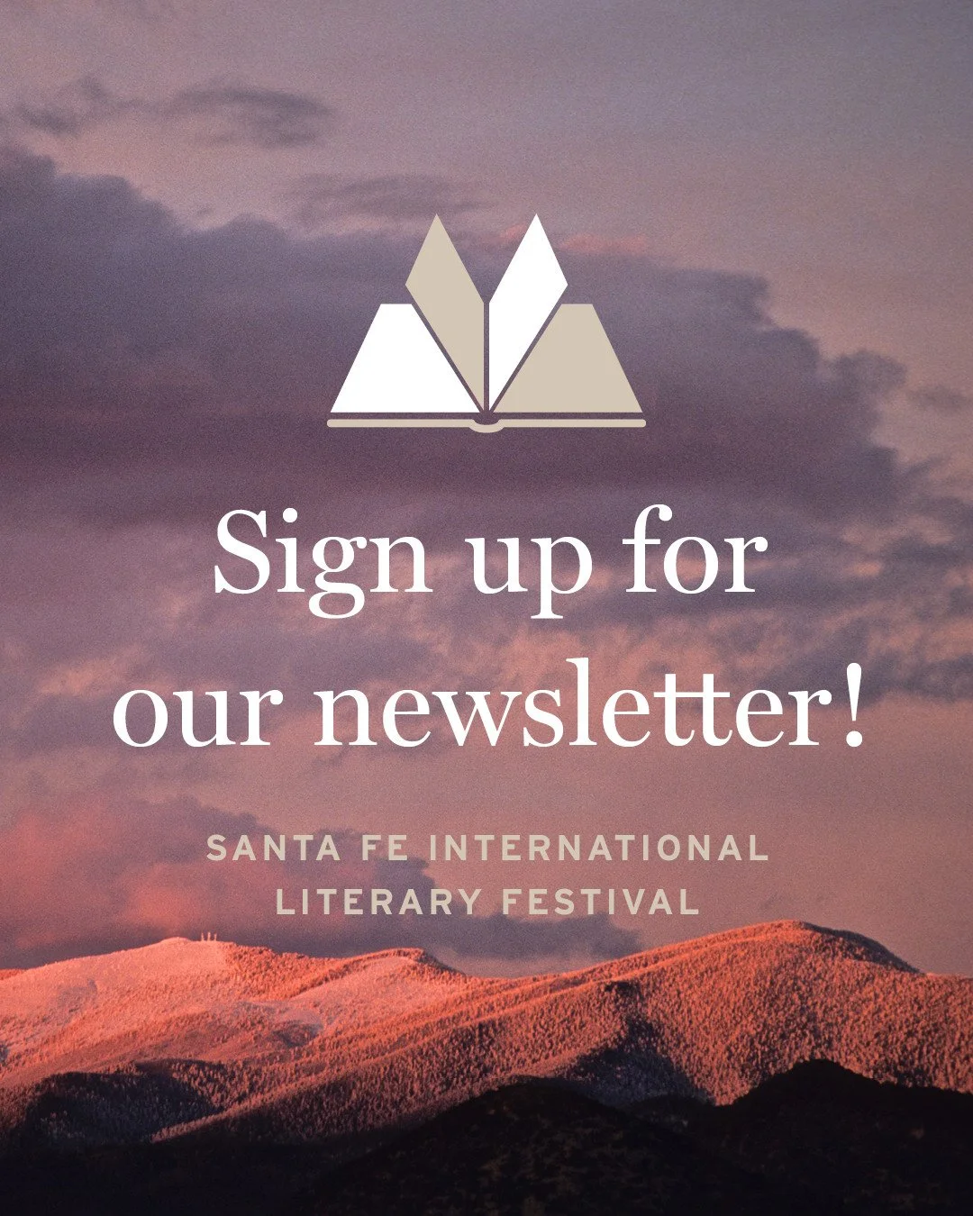 Stay in the literary loop! Sign up for our newsletter and get the latest on our upcoming Festival lineup, events, and news from our world! Visit our website from the link in bio and scroll to the bottom of the page to register. ⁠
⁠
⁠
⁠
⁠
#SFILF #SFIL