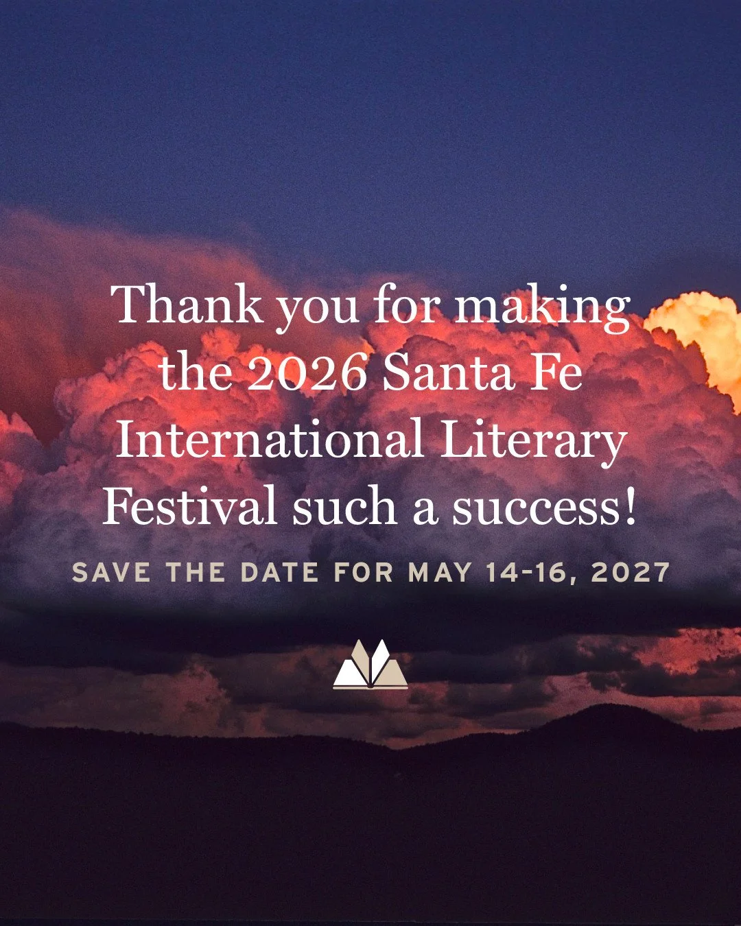 Stories united us 💫⁠
⁠
From unforgettable conversations to a community that showed up with so much heart &mdash; thank you for making the 2026 Santa Fe International Literary Festival one for the record books.⁠
⁠
We&rsquo;re still feeling the joy, g