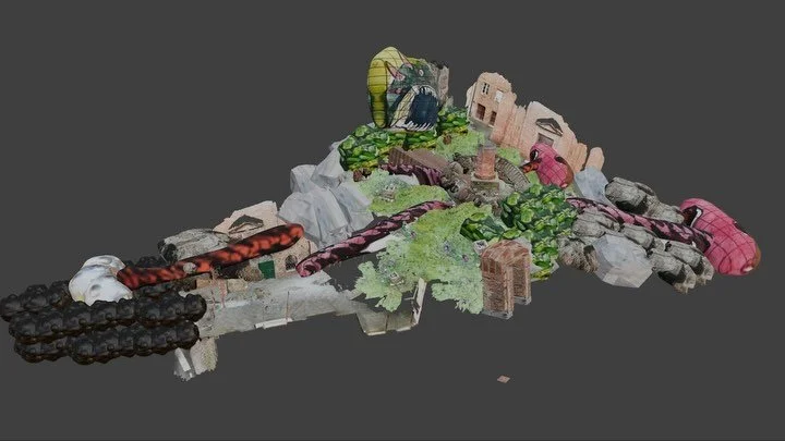 CP-4R-20241106-20241109-004
Sookyung Kim

The city, like a living organism, expands in identical, square-like forms, replicating itself while expelling both desires and waste. Before one part of the map is even complete, another area may already fall