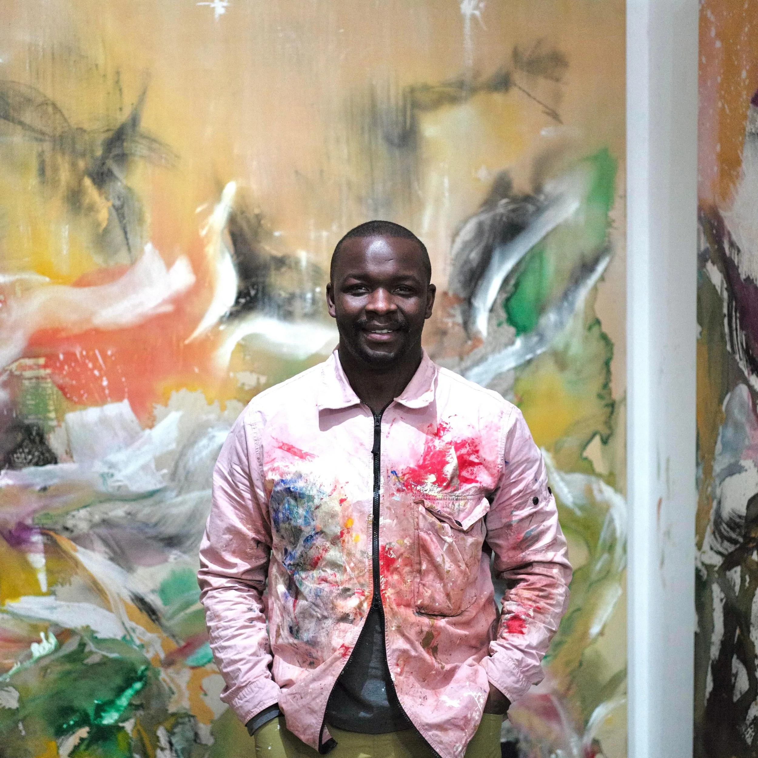 As Kathia&rsquo;s residency comes to an end, we are delighted to introduce our next Artist in Residence, Aaron Kudi.

Aaron Kudi (b. 1993, Bauchi, Nigeria) is a London-based painter and recent MFA graduate of the Slade School of Fine Art. Working wit