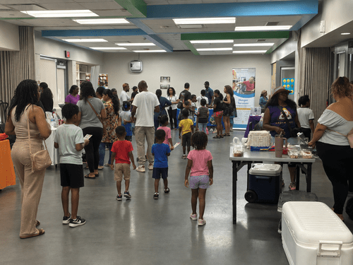 Back to School Drive Wide Shot