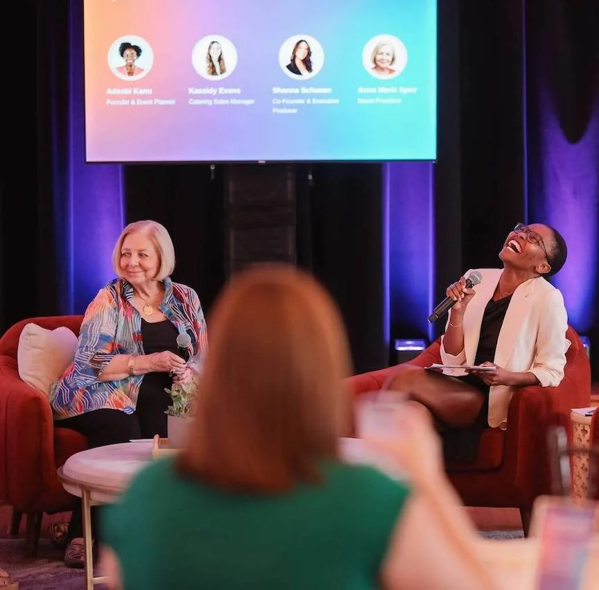 People on a panel