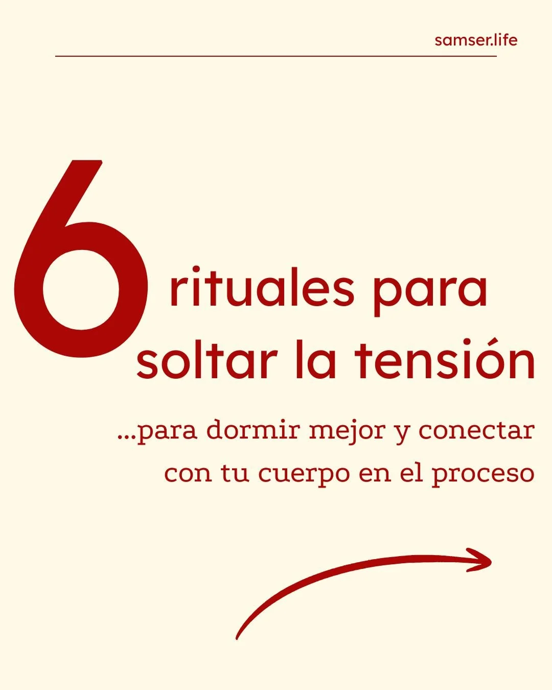 6 rituales para soltar la tensión
