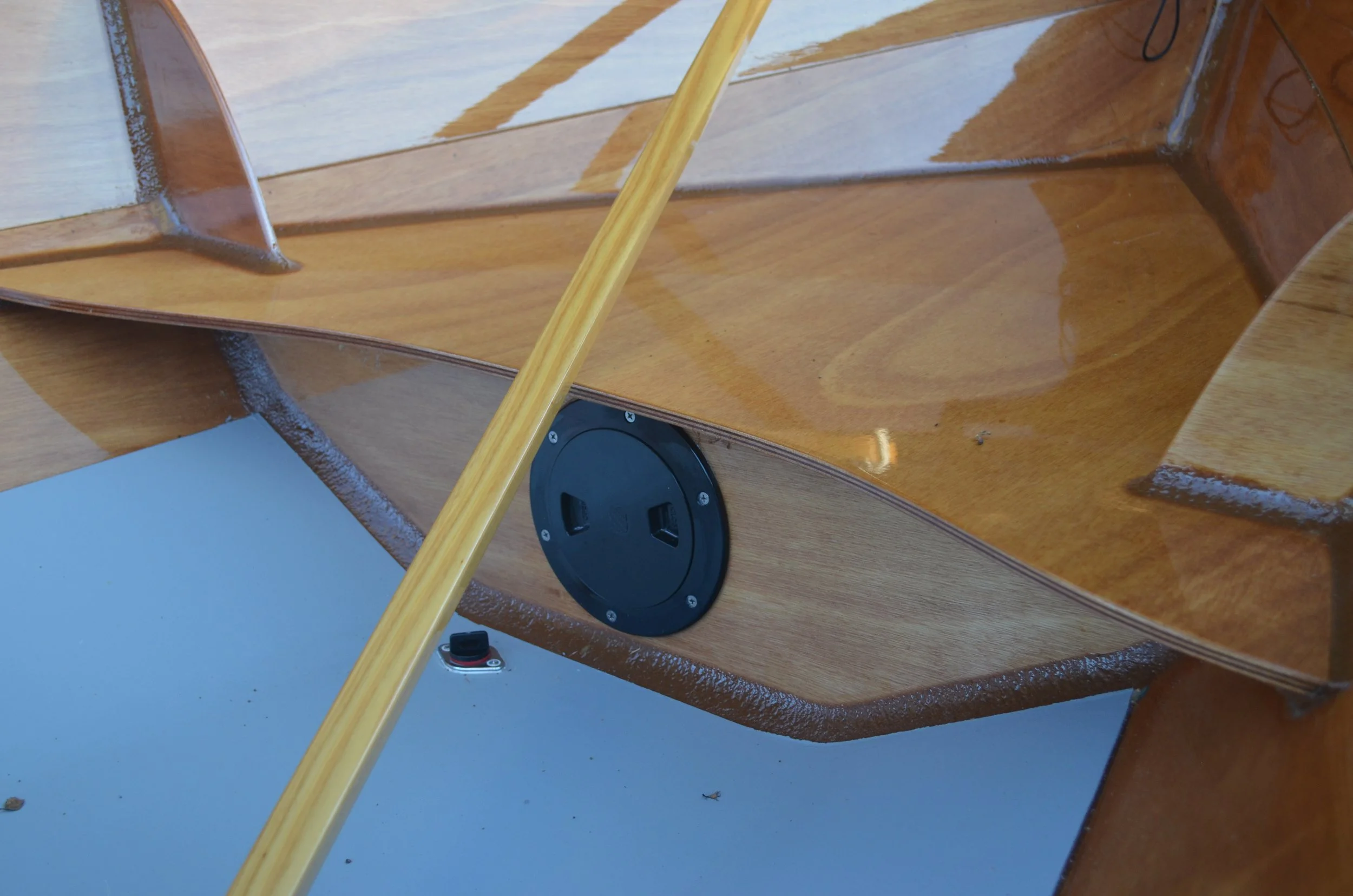 Skerry design by Chesapeake Light Craft, built by Carpinteria Boat Works.