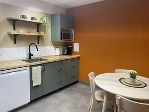 Whitehorse Wellness office rental kitchen