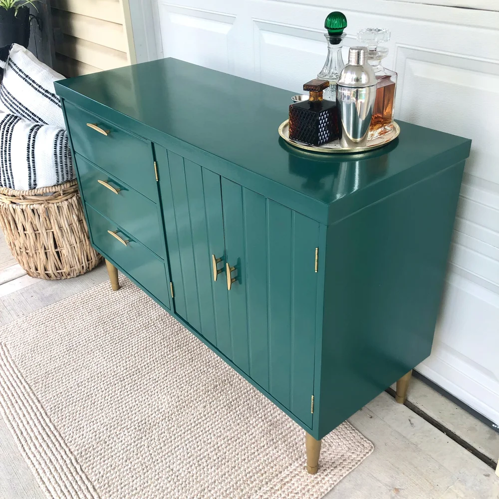 Emerald Green MCM — Reworked Home