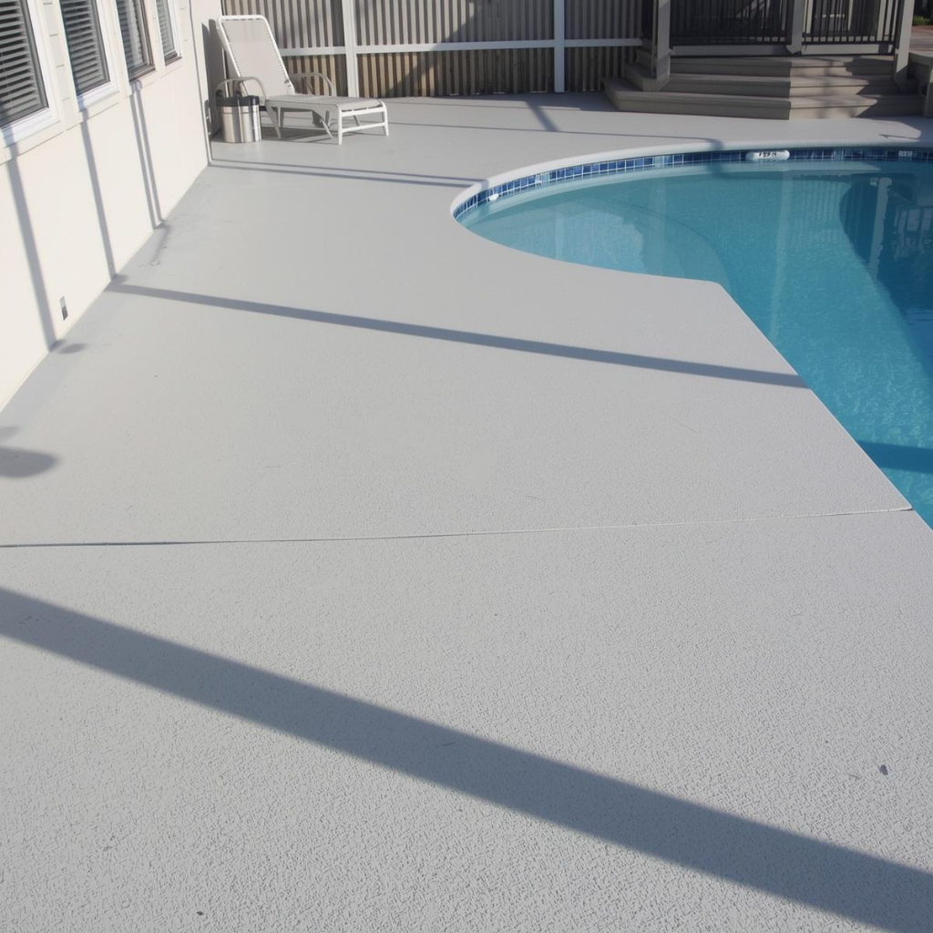 How to easily maintain your coated pool area year-round