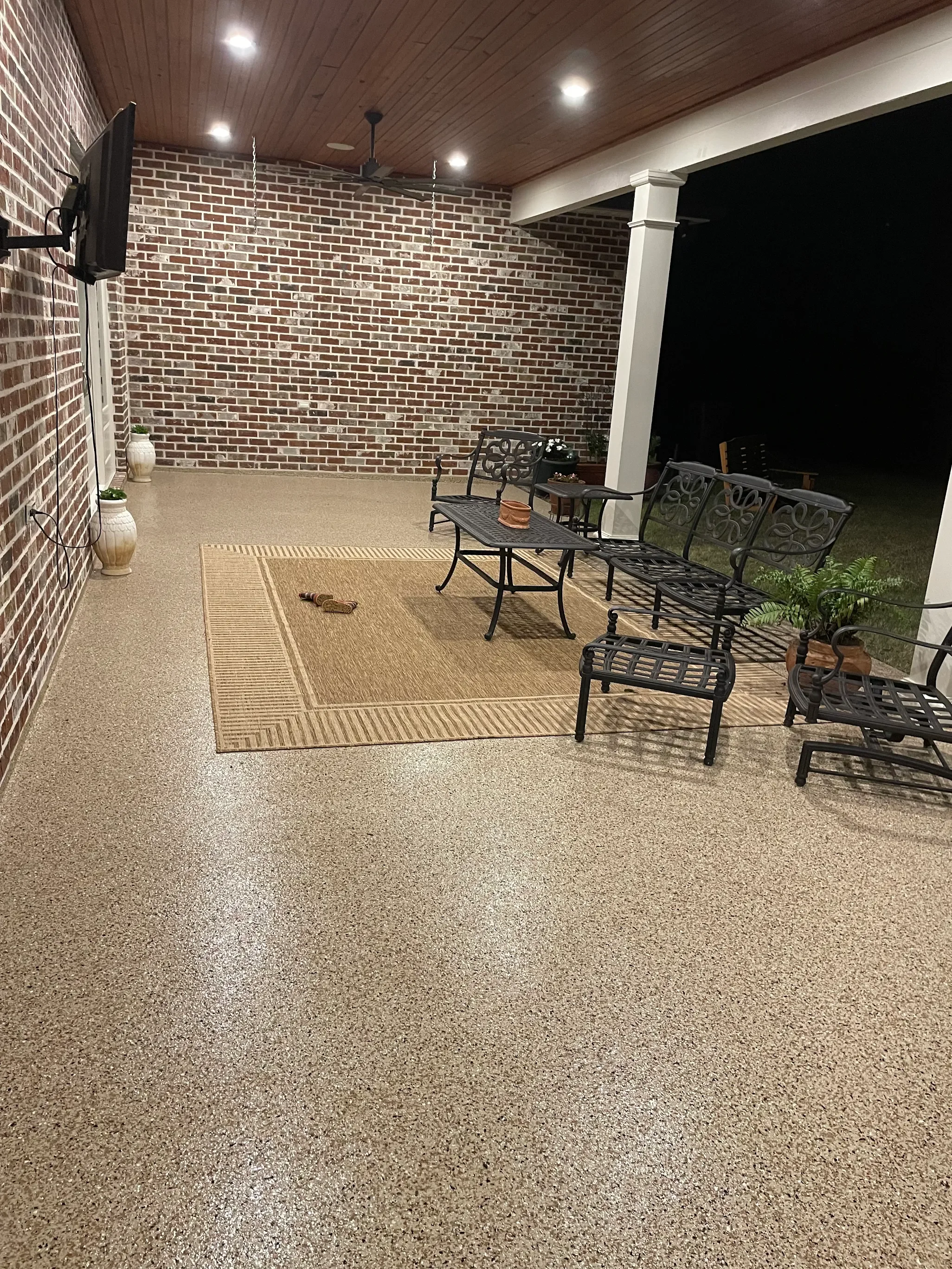 New Orleans Patio Coating Case Study