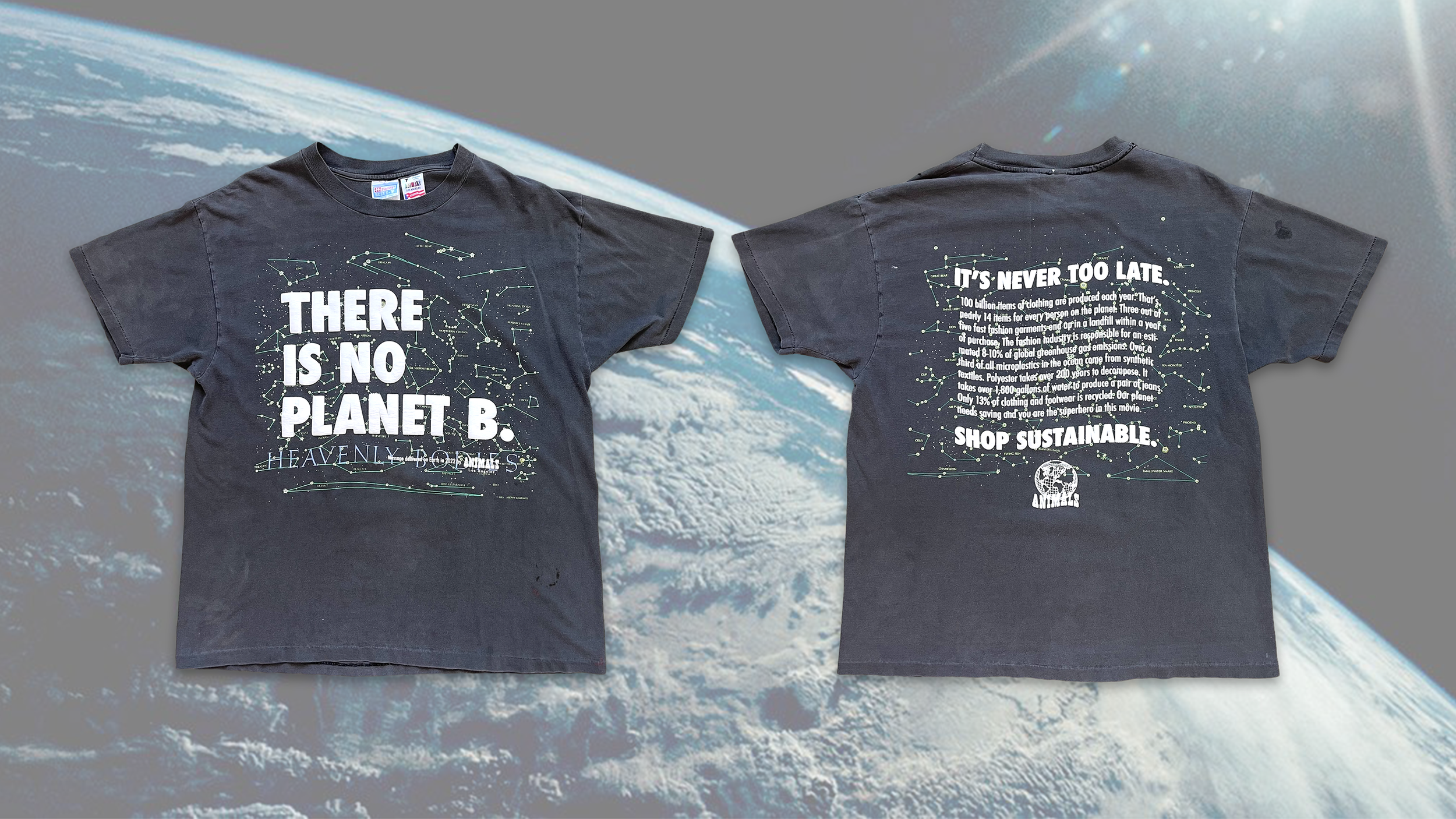 'No Planet B' Upcycled Collection