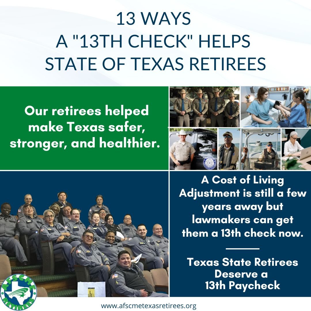 13 Ways a “13th Check Helps: No. 3 – While We Wait for a COLA