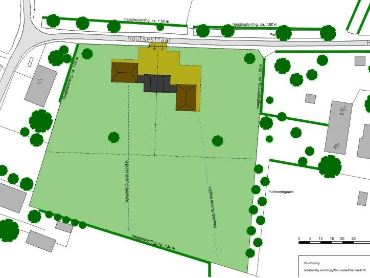 Woningbouw Houtsestraat - sanering vrijkomende agrarische bebouwing