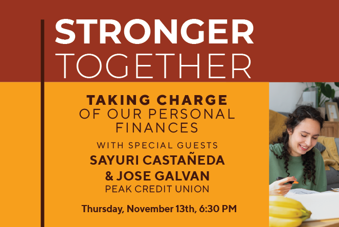 Stronger Together: Taking Charge of our Personal Finances