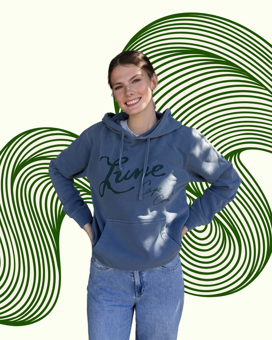 Blue LUNE Hoodie