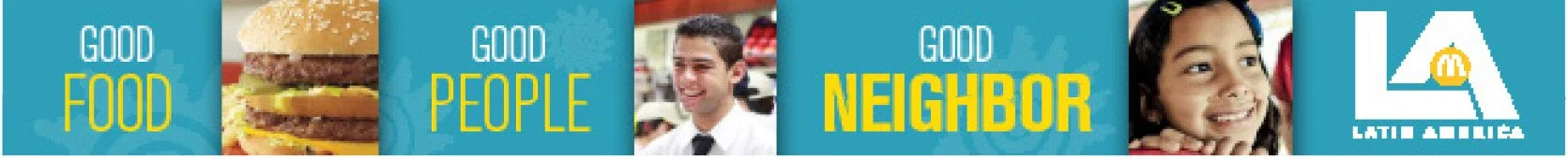 McDonald's Latin America web banner