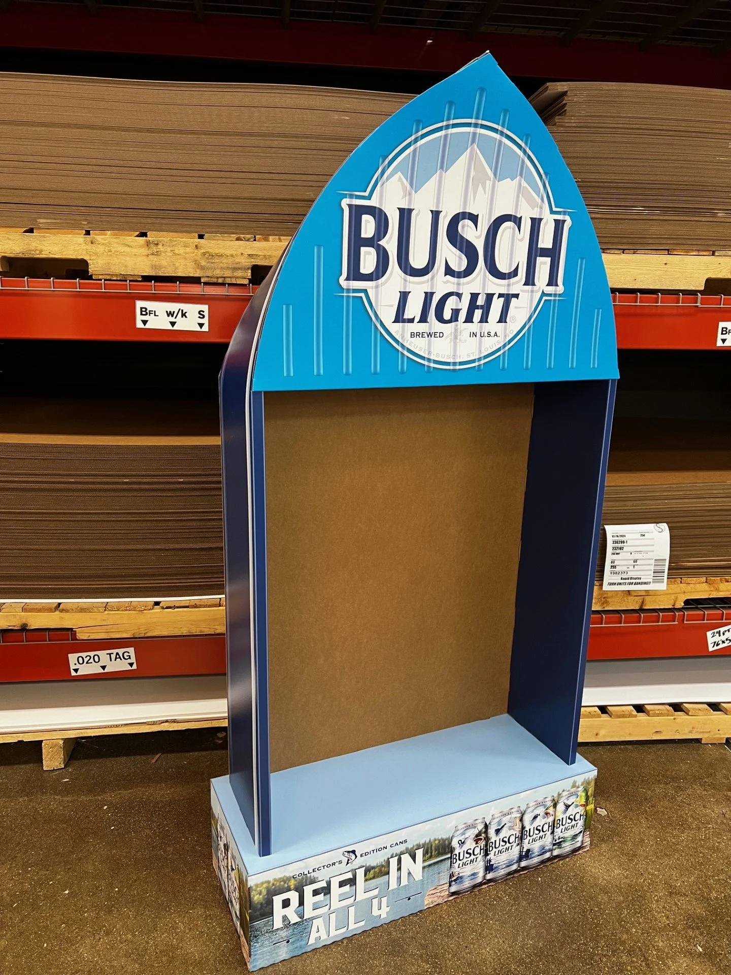 Busch Light - Fishing Cans promotion