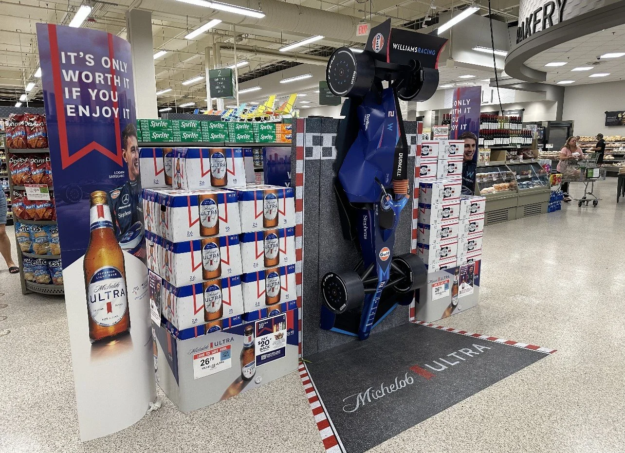 Michelob Ultra F1- Racing promotion