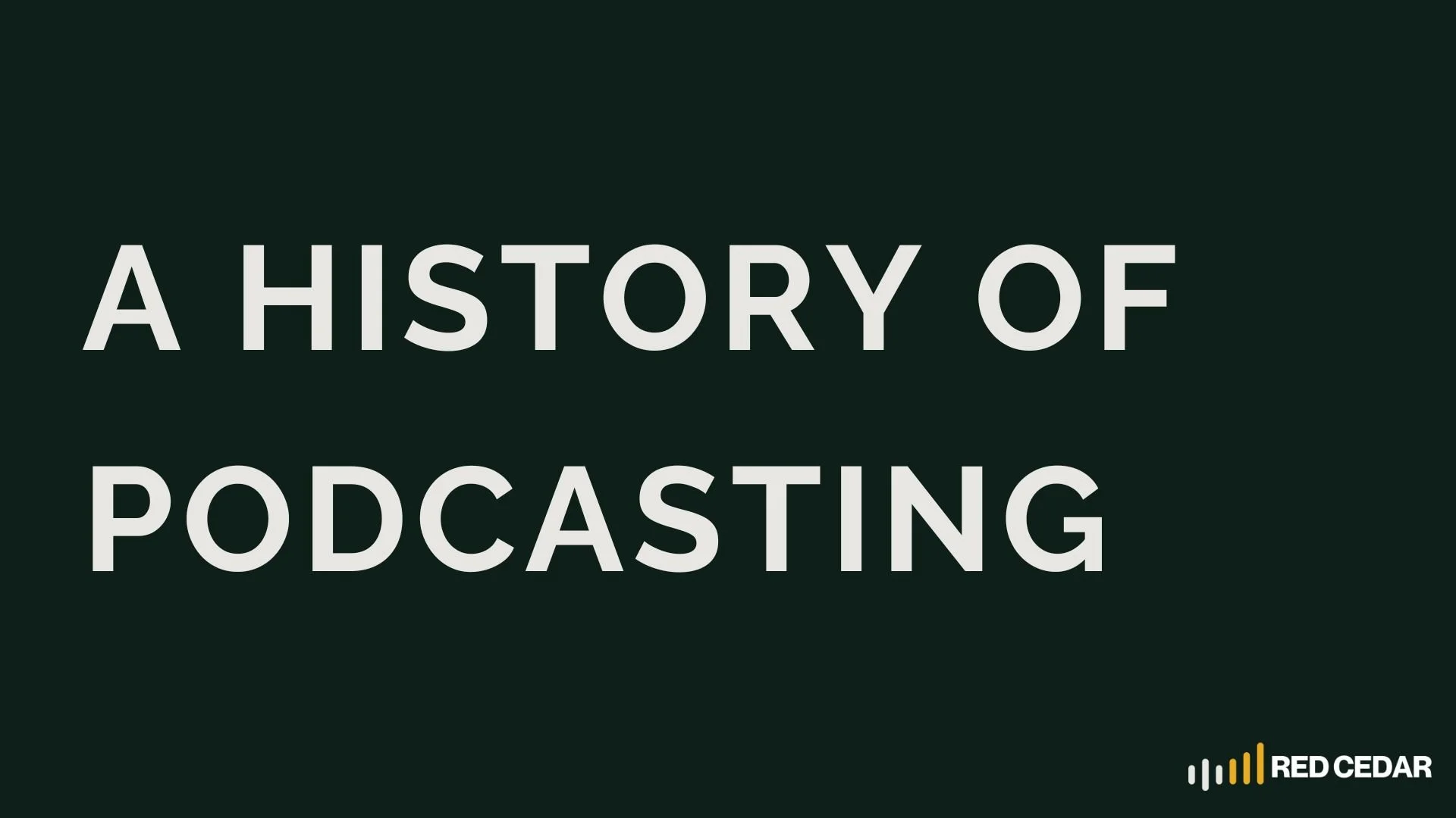 A History of Podcasting: From 1980s Tech Radio to Multi-Billion Dollar Industry