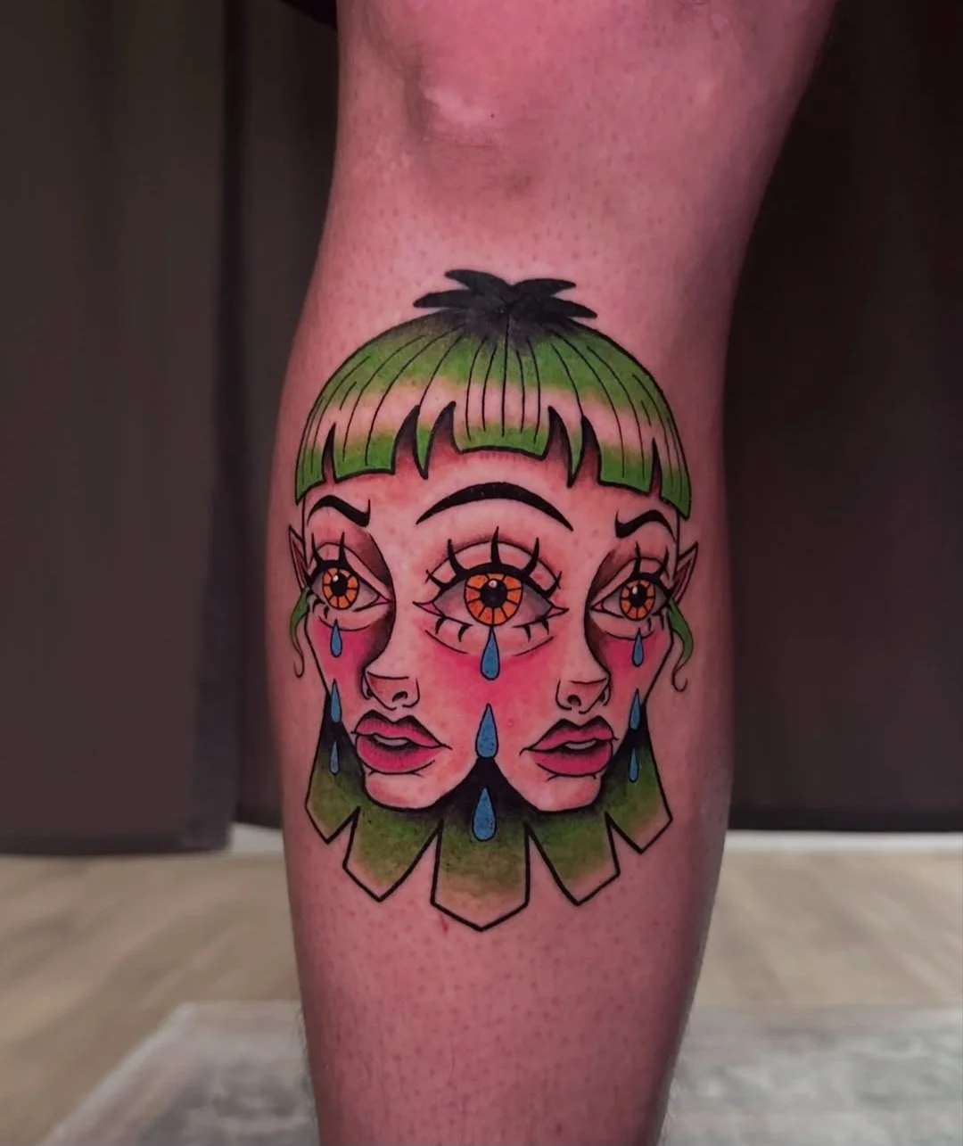 custom tattoo from mel presson