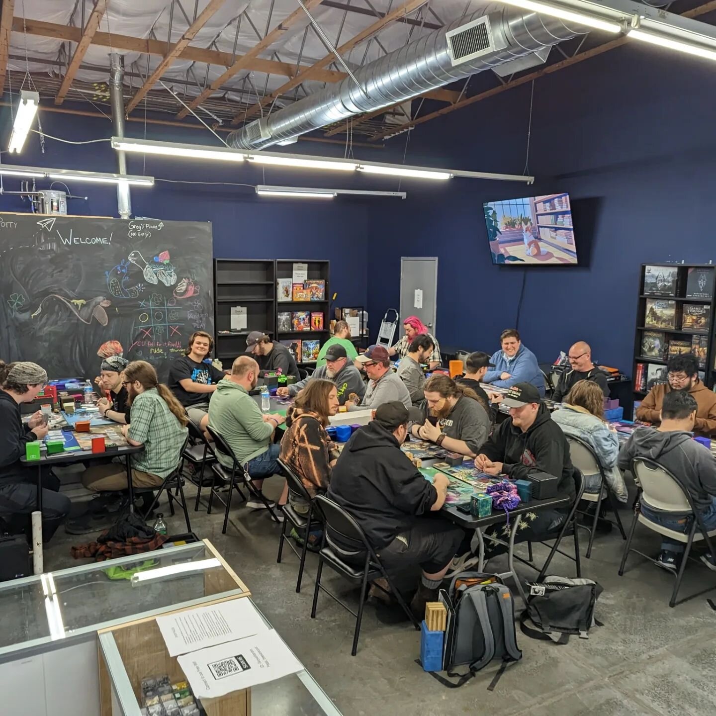 Had an excellent turn out for Friday Night Magic Commander! Thanks everyone who came down and battled. Find us on discord at https://discord.gg/grovewardengames