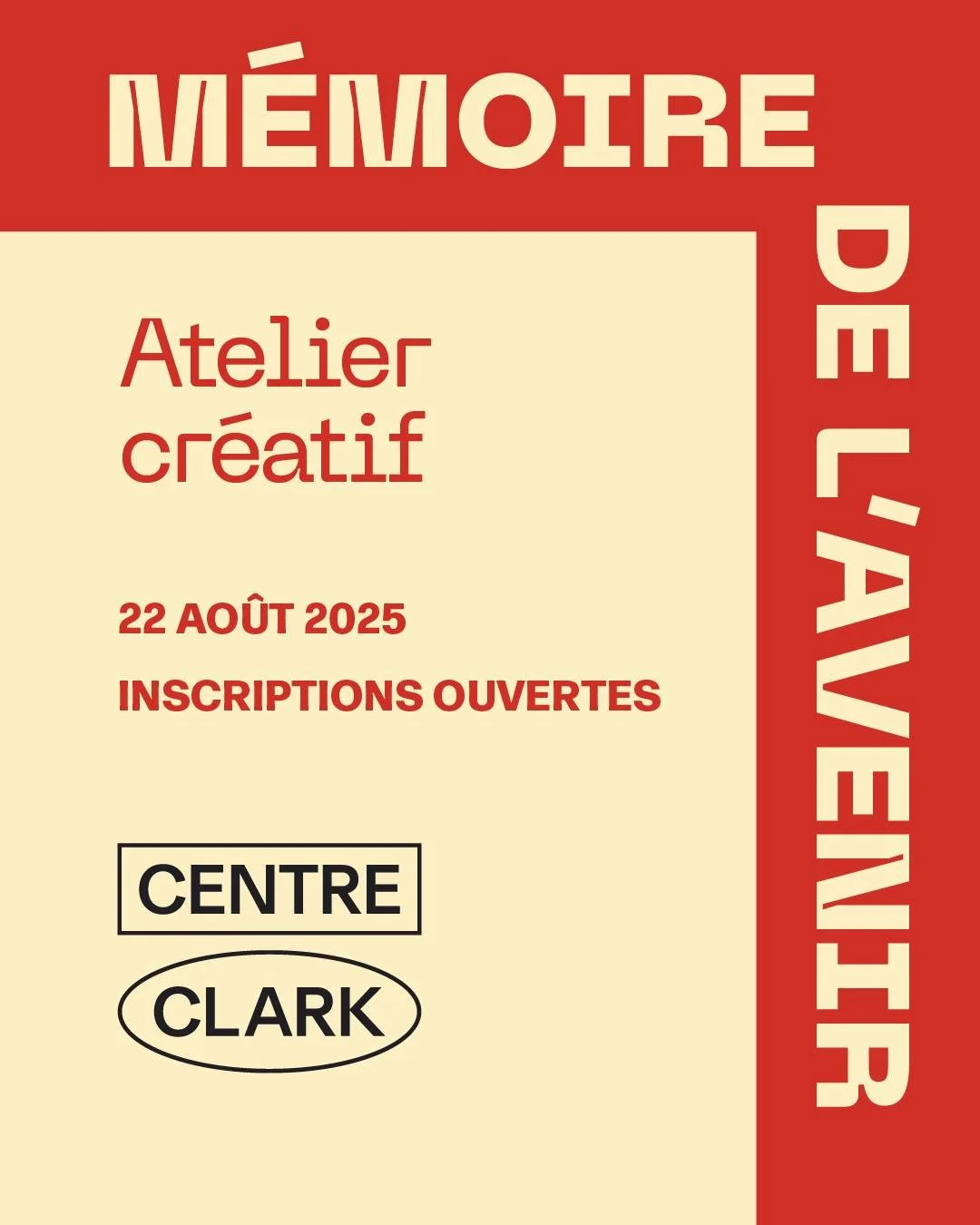 We are pleased to announce a workshop in collaboration with @centreclark! Want to join us? Register soon - places are limited 🩷

We are pleased to announce a workshop 