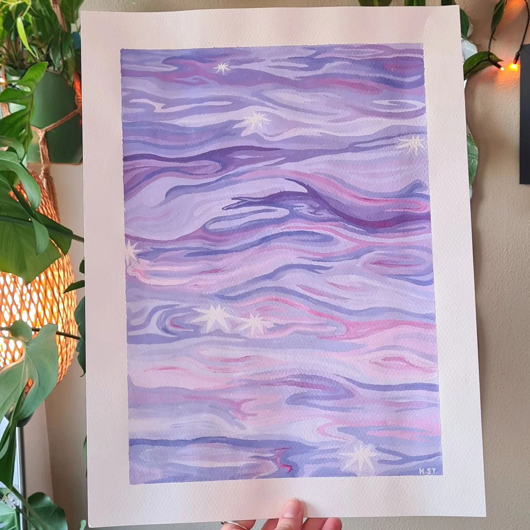 Originale Acrylmalerei, Künstlerin Hannah Stollenwerk