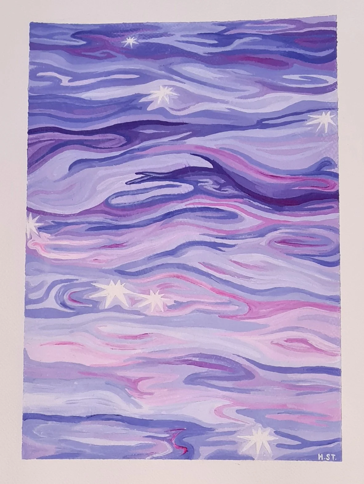 Originale Acrylmalerei, Künstlerin Hannah Stollenwerk