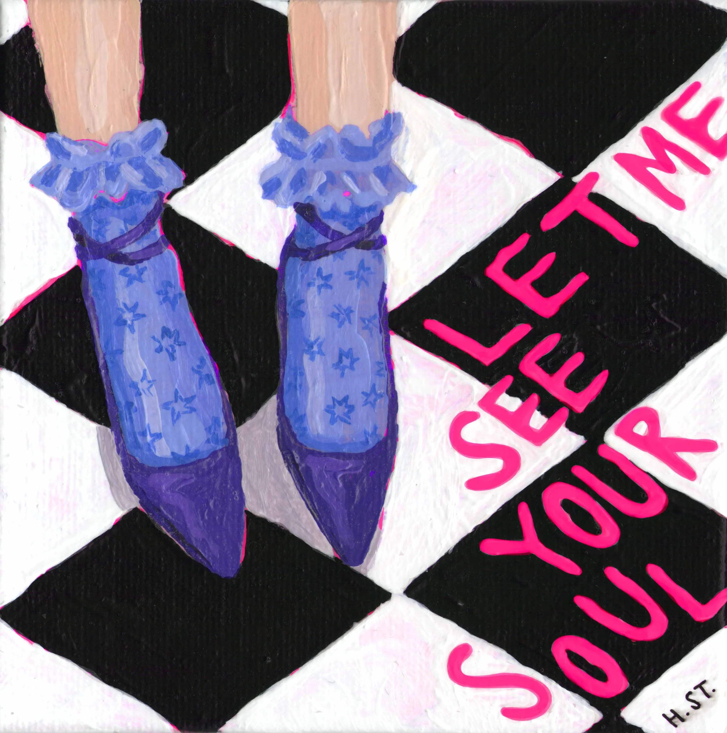 Let me see your Soul – original Malerei auf Leinwand