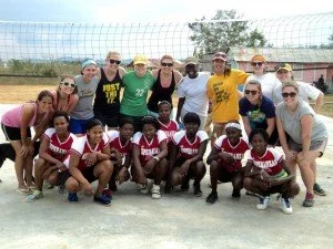 William and Mary group to Guasumita, DR