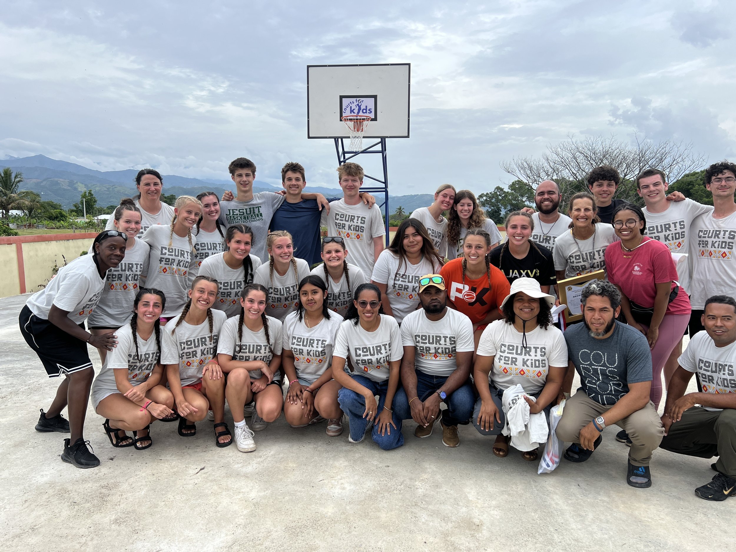 Jesuit High School students from Portland, Oregon, are inspired by the community of Hato del Padre, Dominican Republic