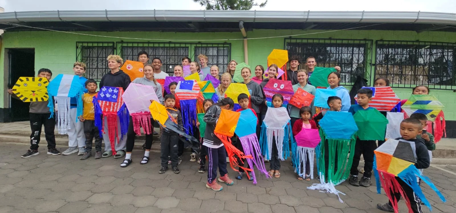 High School students from Seton Catholic College Preparatory travel to the small community of Buenos Aires, Guatemala