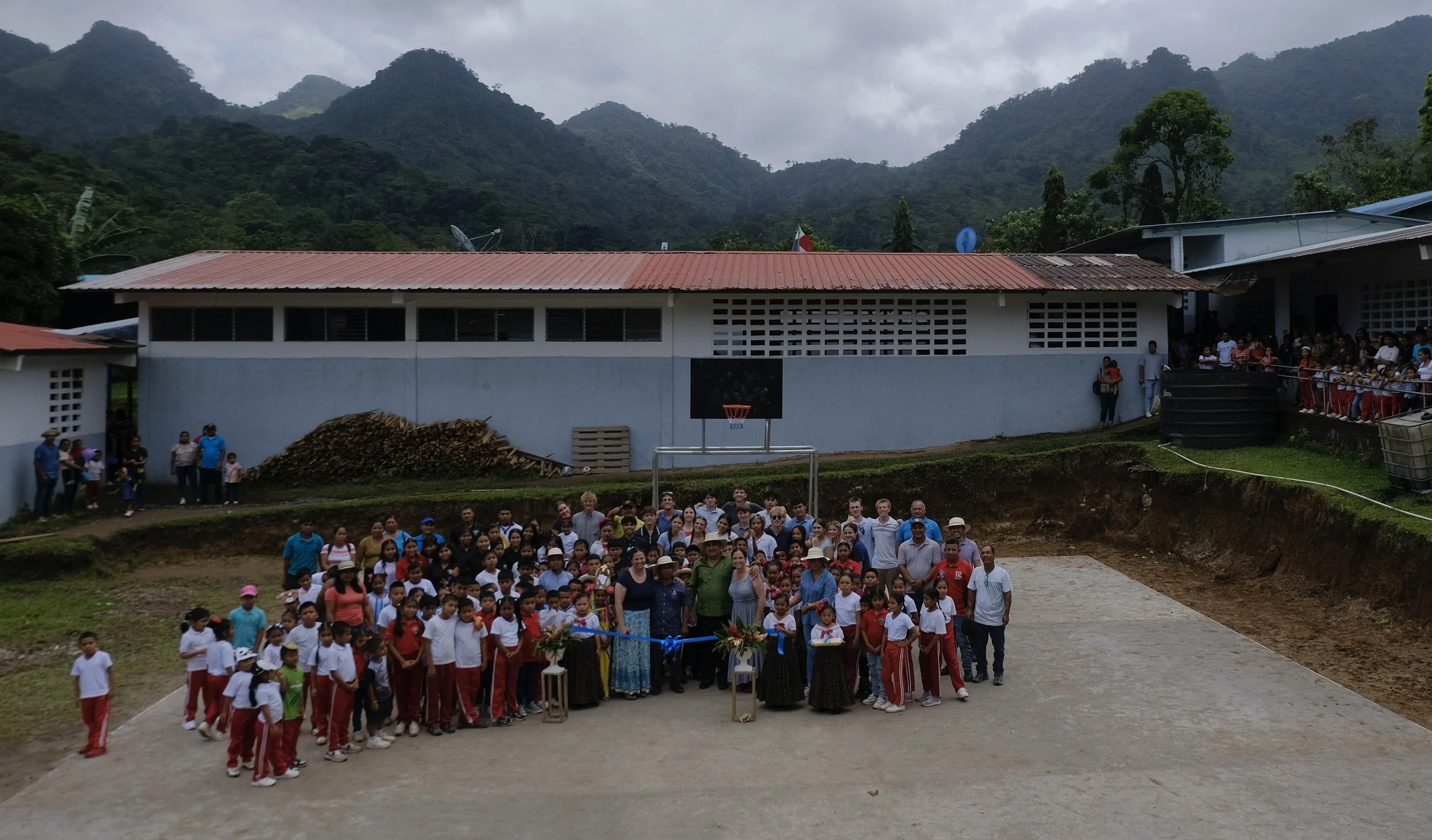 Students from Bellarmine Preparatory High School make lifelong memories in the community of Vaquilla, Panama 