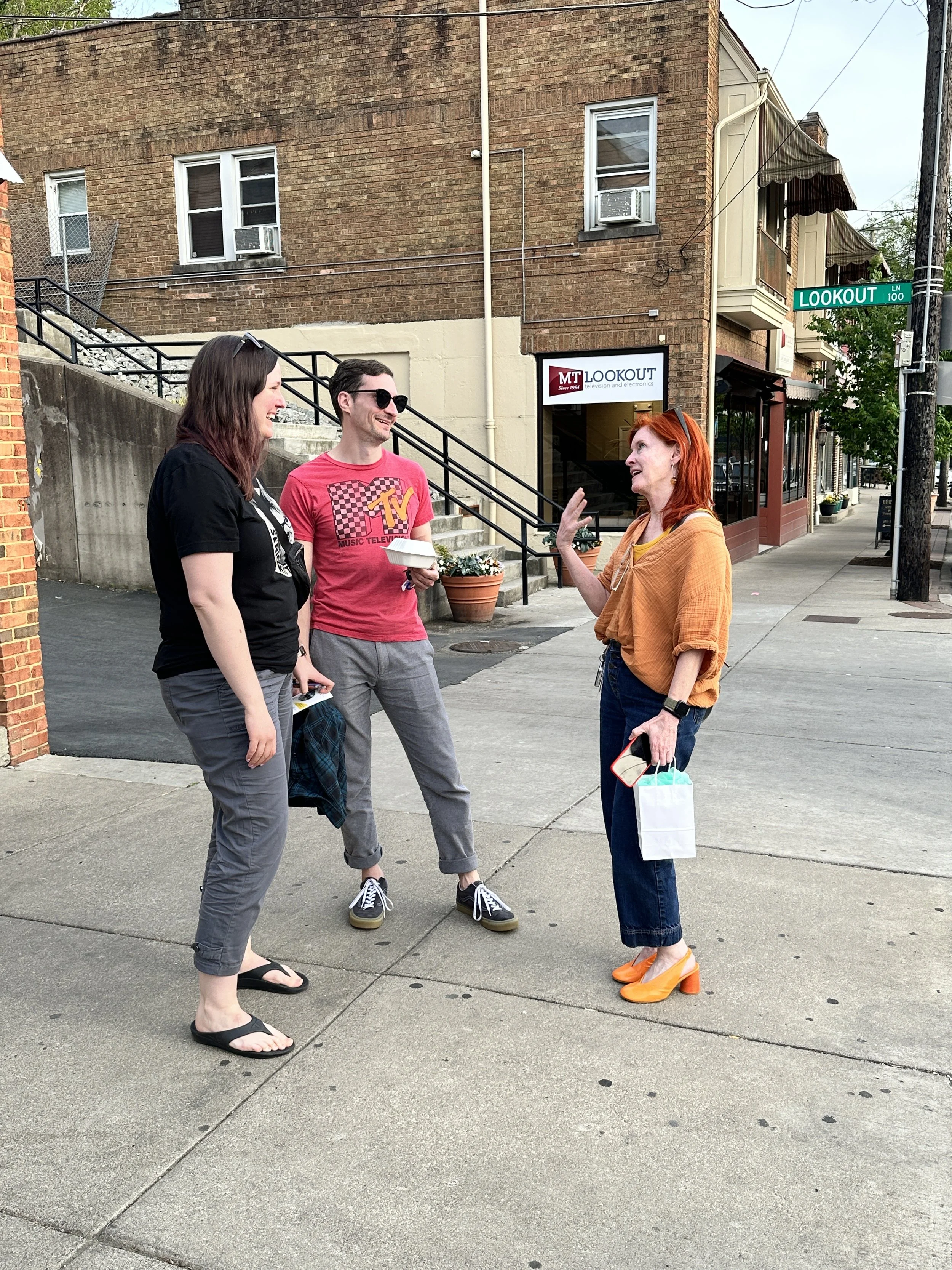 Orange shoes - Mt. lookout.JPG