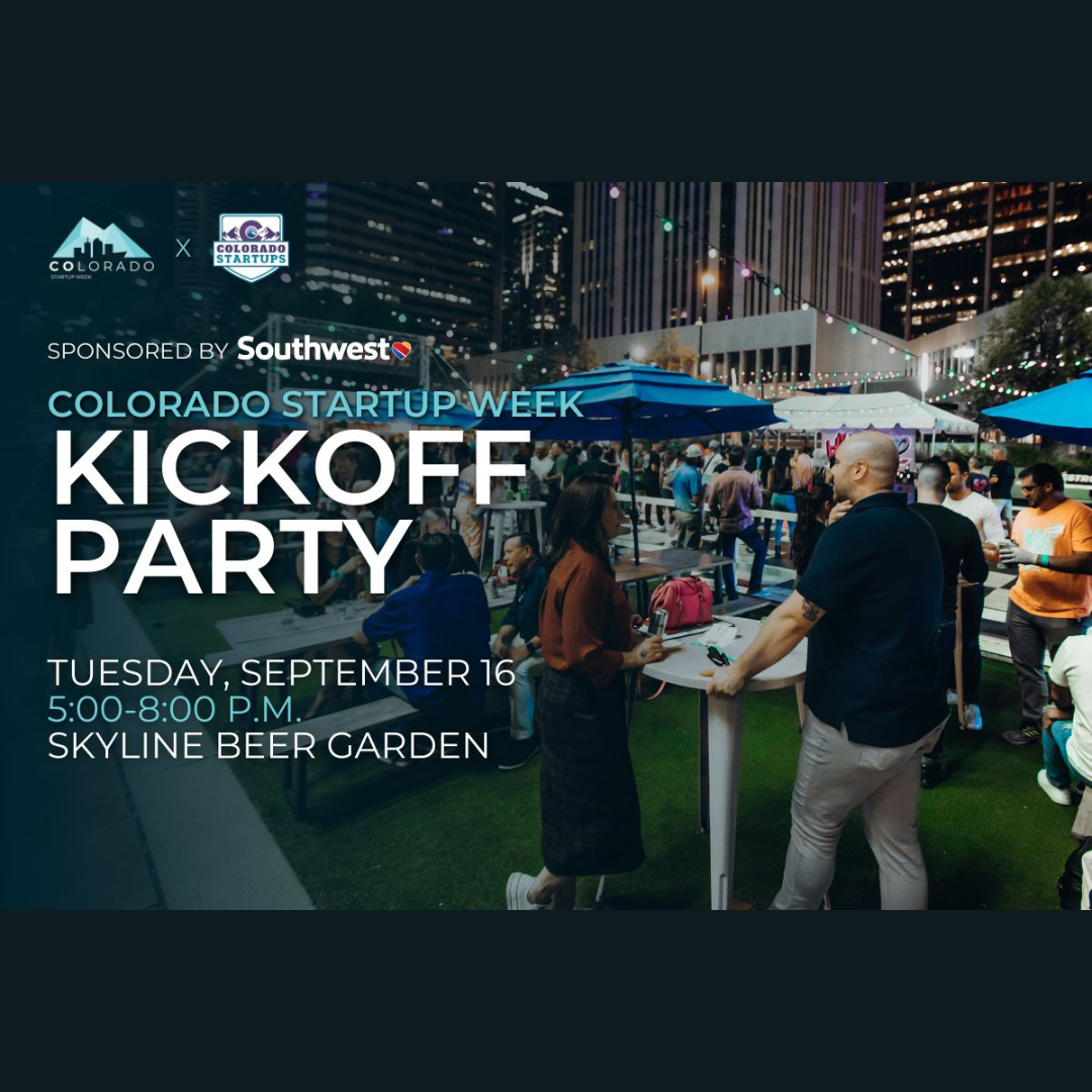 Colorado Startup Week Kickoff Party