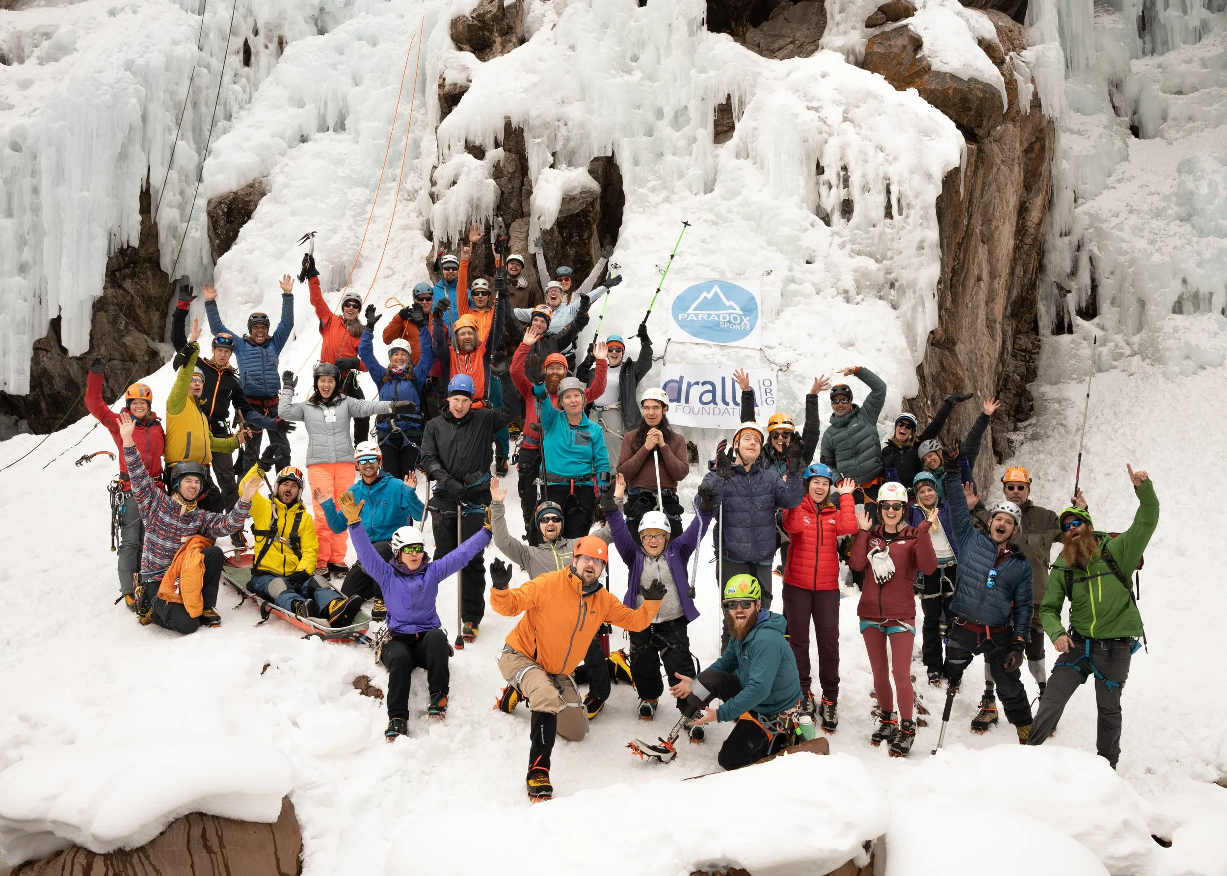 Paradox Sports Intro to Adaptive Ice Climbing Friday