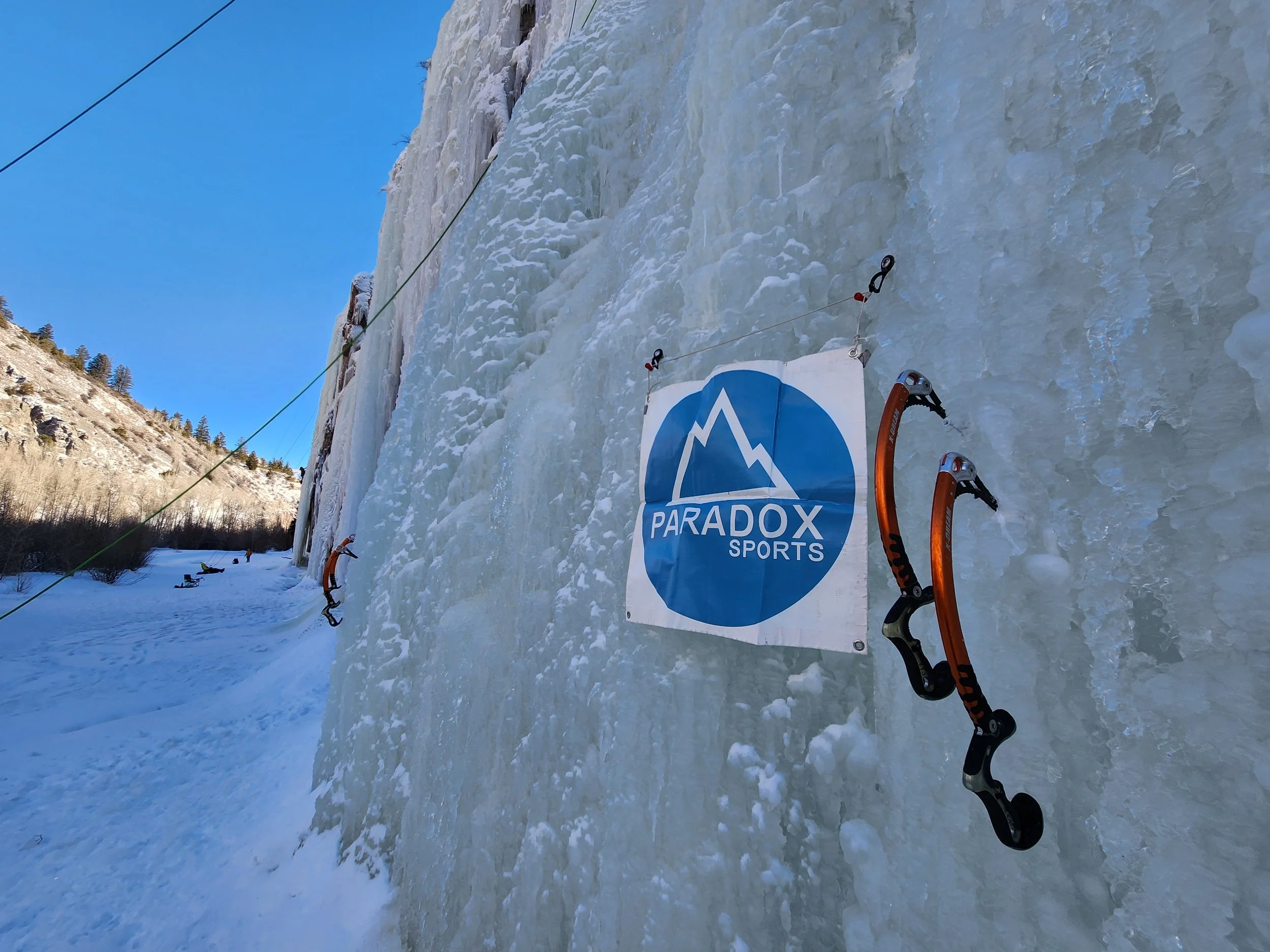 Paradox Sports Adaptive Ice Climbing Saturday