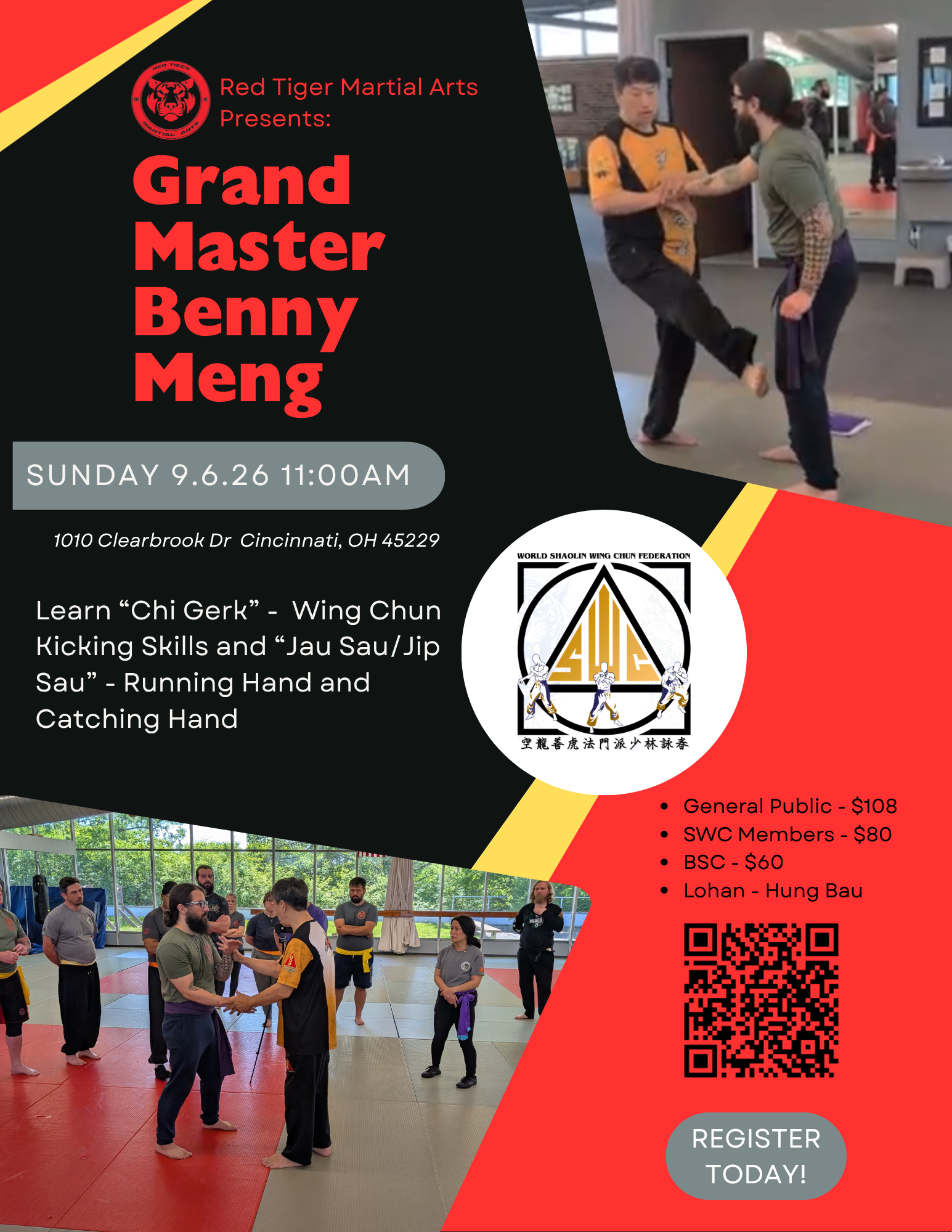 Grand Master Benny Meng Wing Chun Seminar