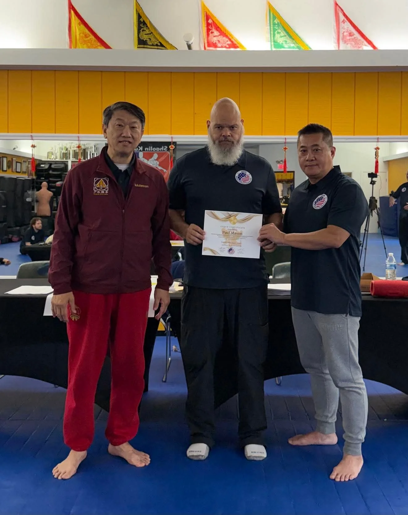 National Sanda Coaching certification with Coach Ian Lee