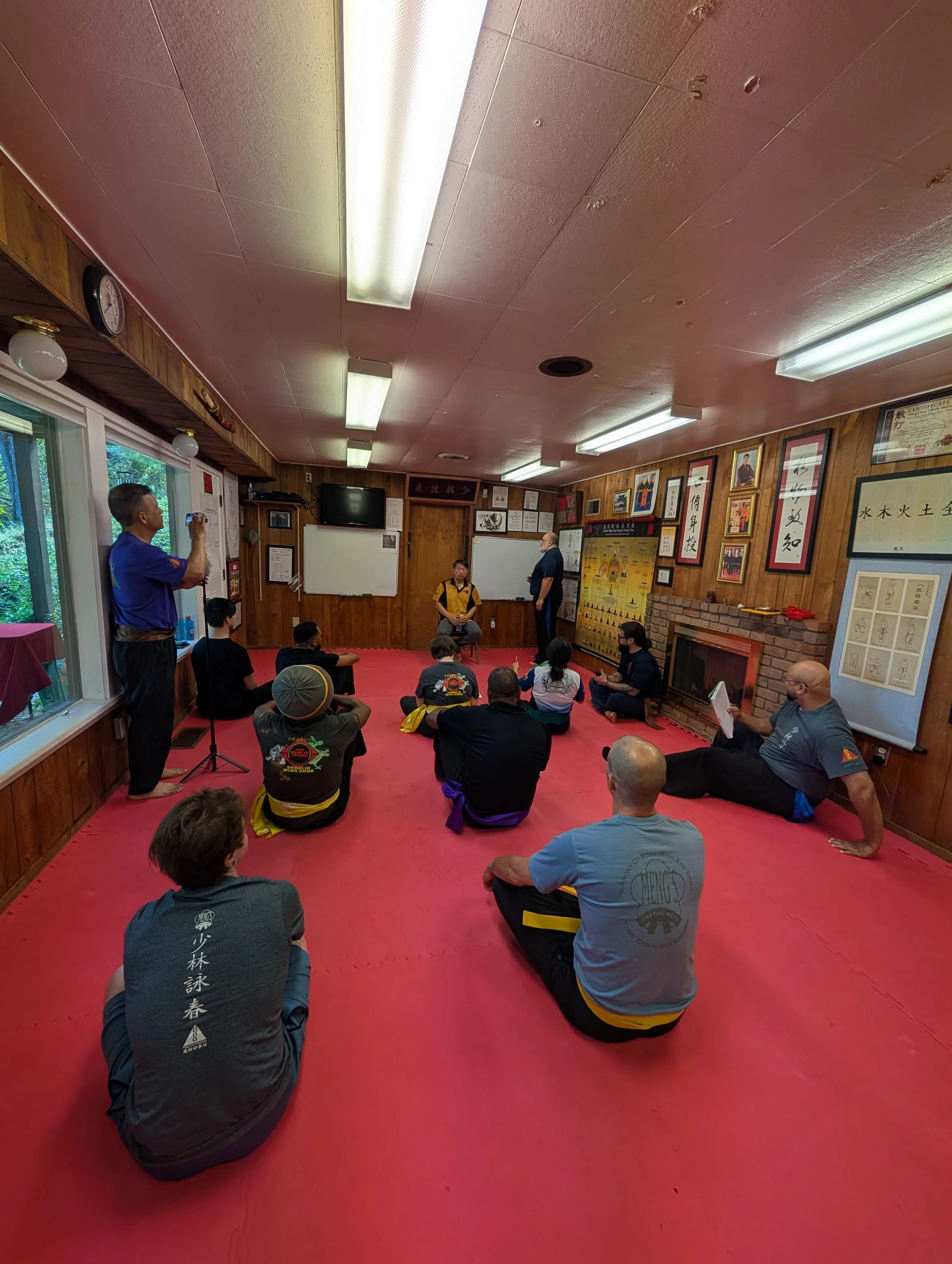 Lecture on Shaolin history and philosophy (Zen) byt Grand Master Benny Meng