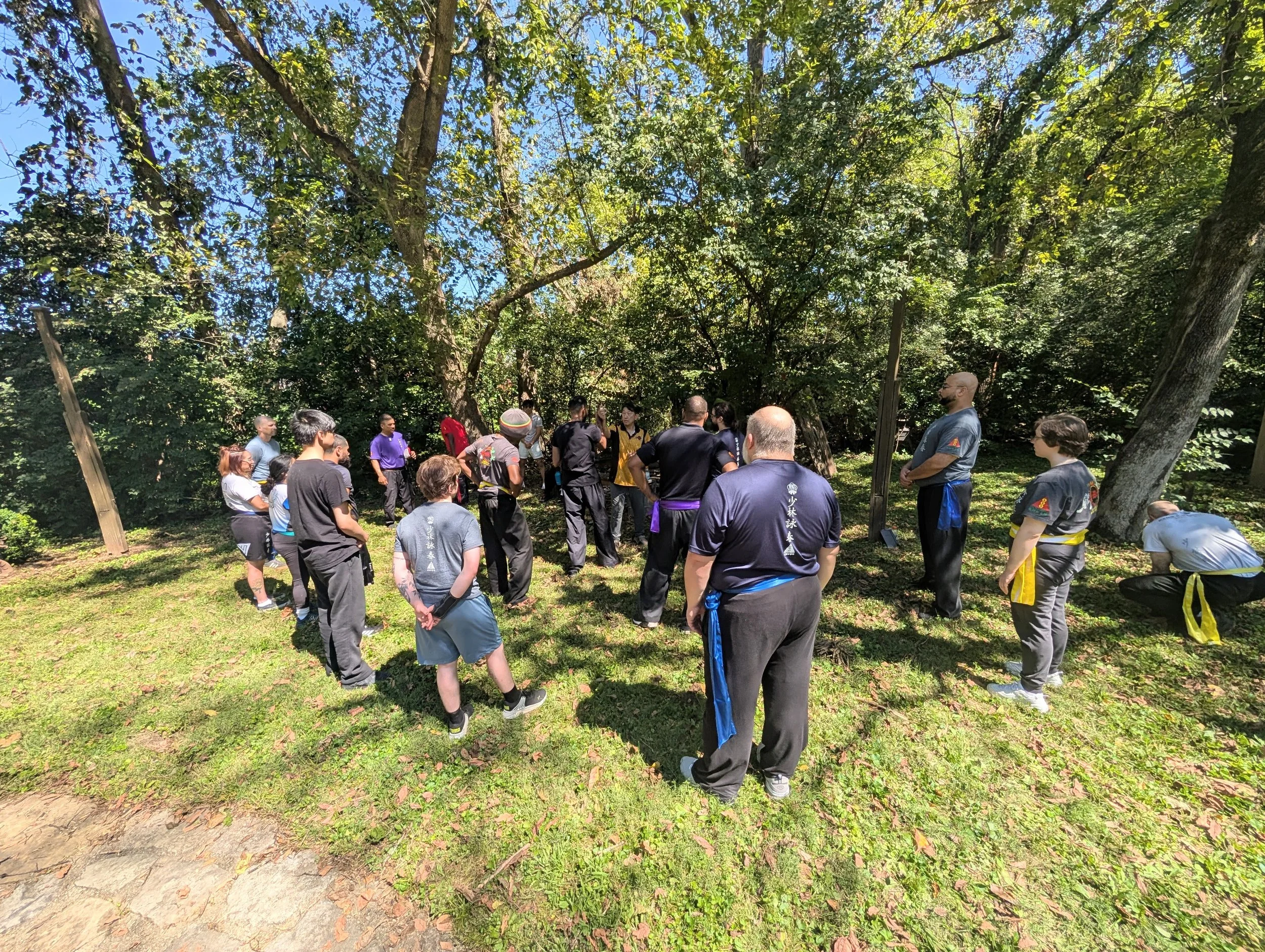 Grand Master Benny Meng's Wing Chun workshop at the home of Sifu John Lambert (Sifu Paul's sifu)