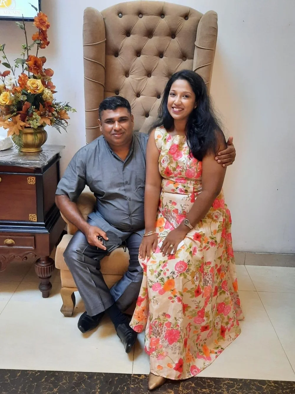 Chaminda and Hansi Fonseka Sri Lanka