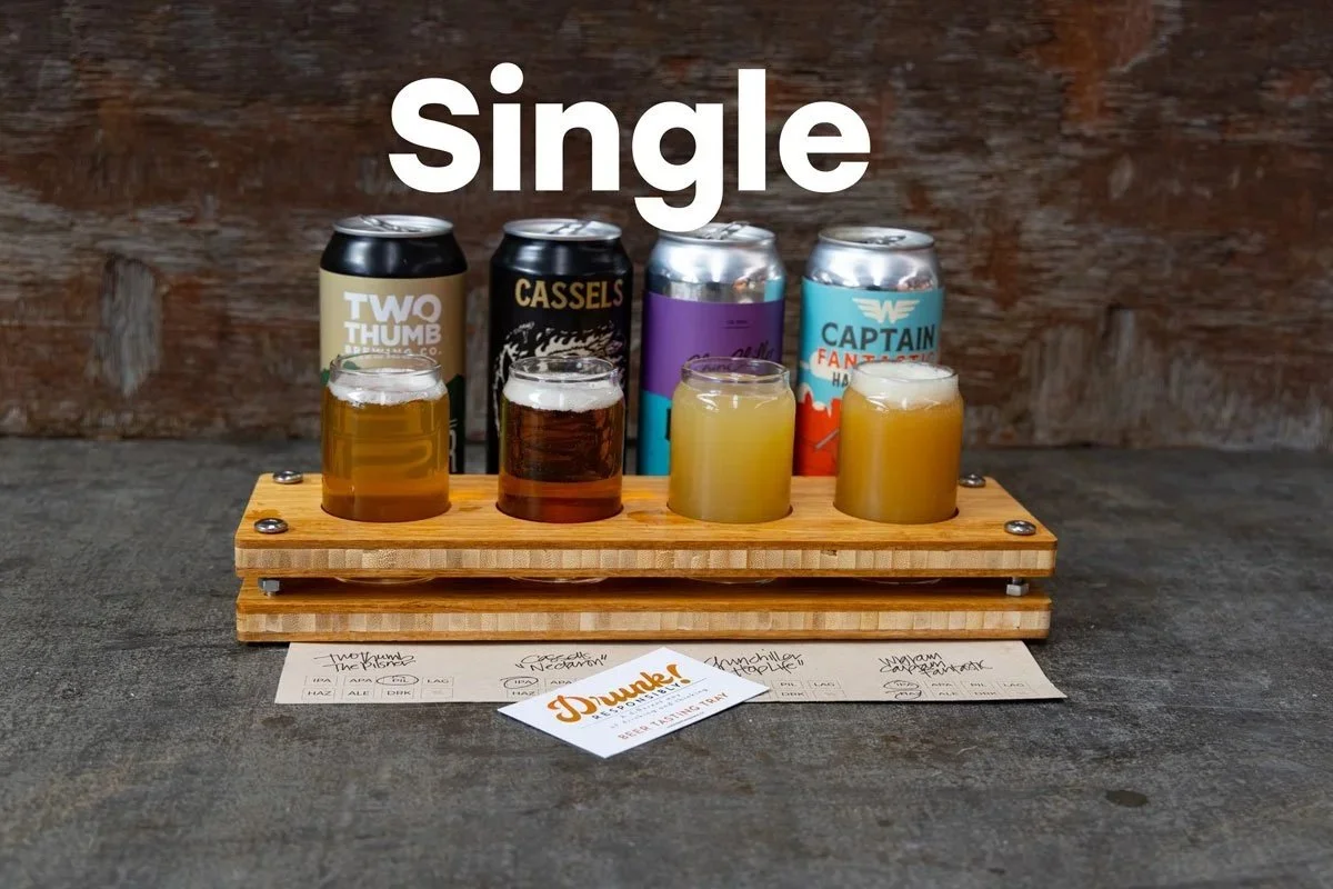 Hand Crafted Beer Tasting tray