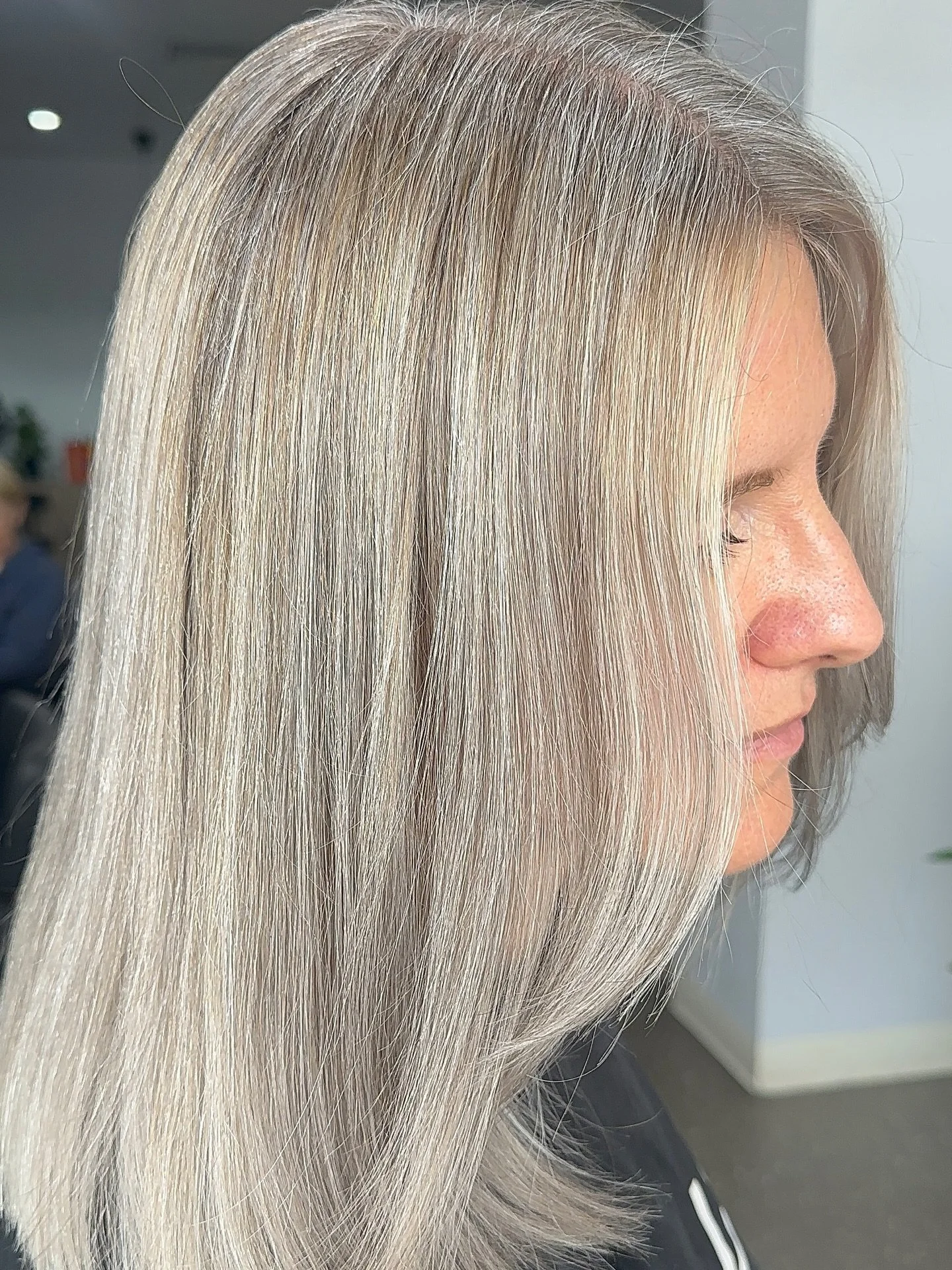 Let&rsquo;s talk grey blending! Seriously as a hairdresser grey blending is such a fun process to be apart of. As women we have so many societal expectations of what beauty standards are and seeing these beauties in my chair ready to embrace the natu