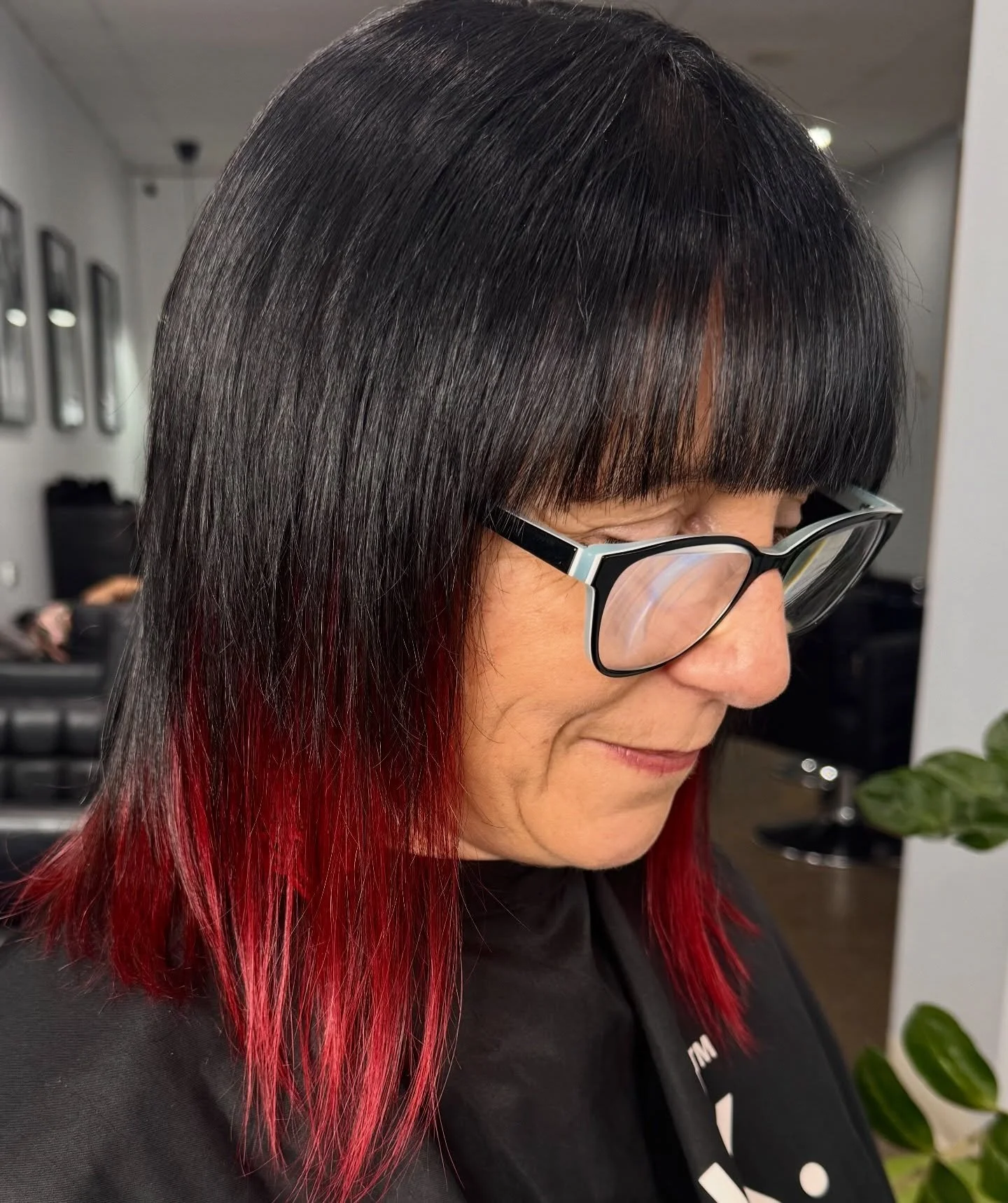Because it&rsquo;s NEVER a phase 🩸 🖤
&bull;
&bull;
&bull;
#althair #redandblack #newtonhairsalon #adelaide #adelaidehairdresser
