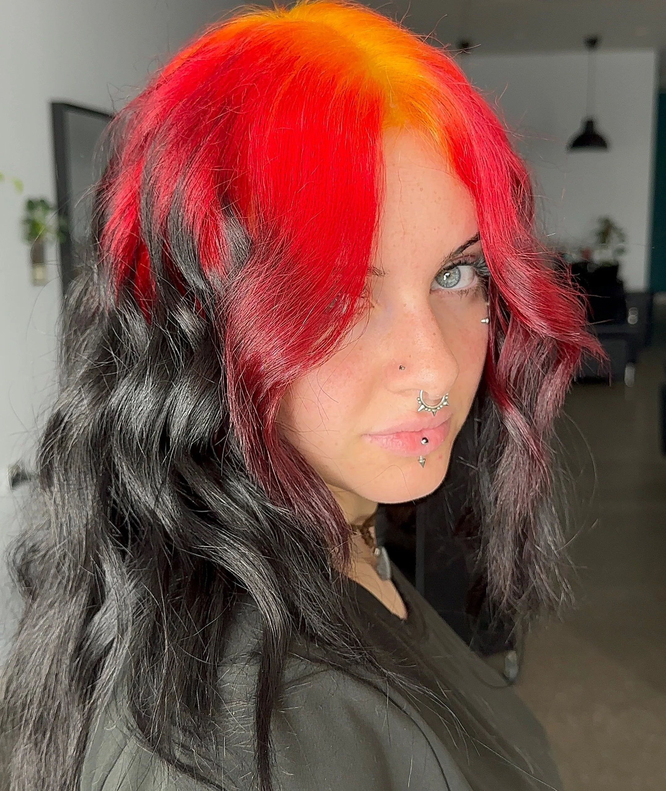 I think of her daily 🔥 
&bull;
&bull;
&bull;
#fireroots #newtonhairdresser #ghostroots #vividhair #firehair