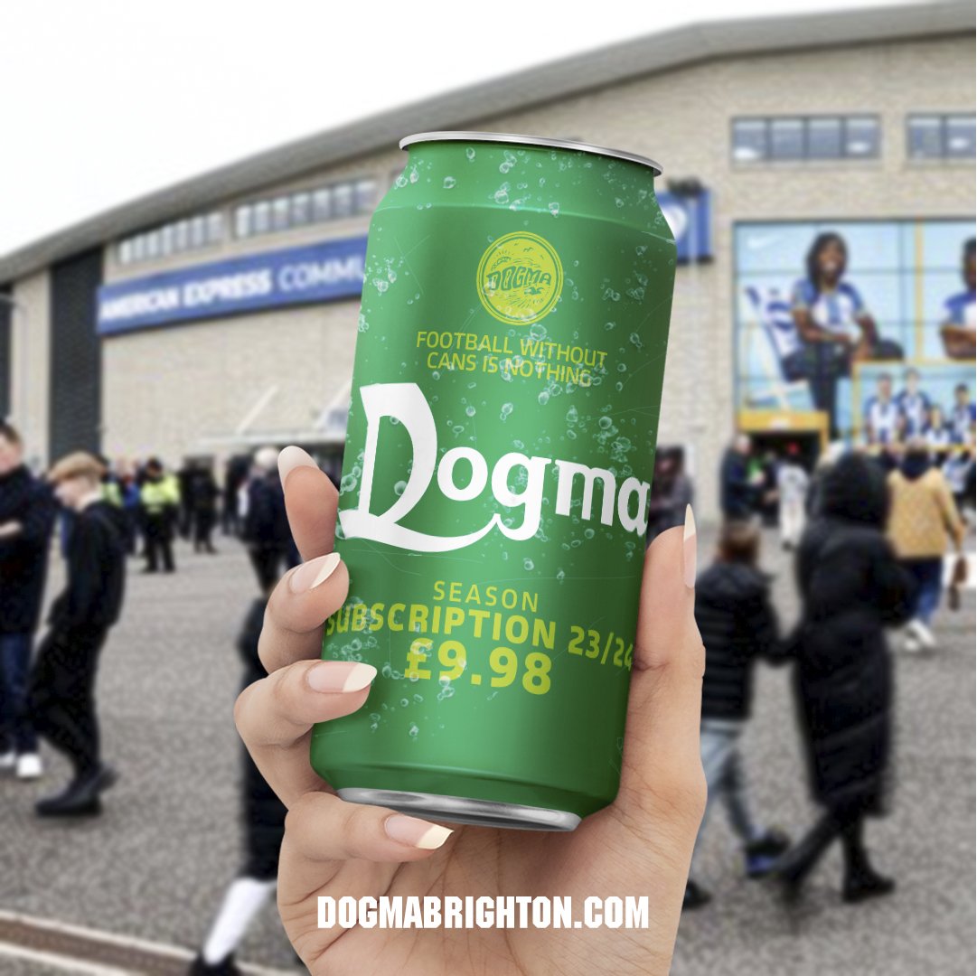 Dogma Season Subscription 23 24 Dogma A Brighton And Hove Albion Fanzine dogma-season-subscription-23-24-dogma-a-brighton-and-hove-albion-fanzine