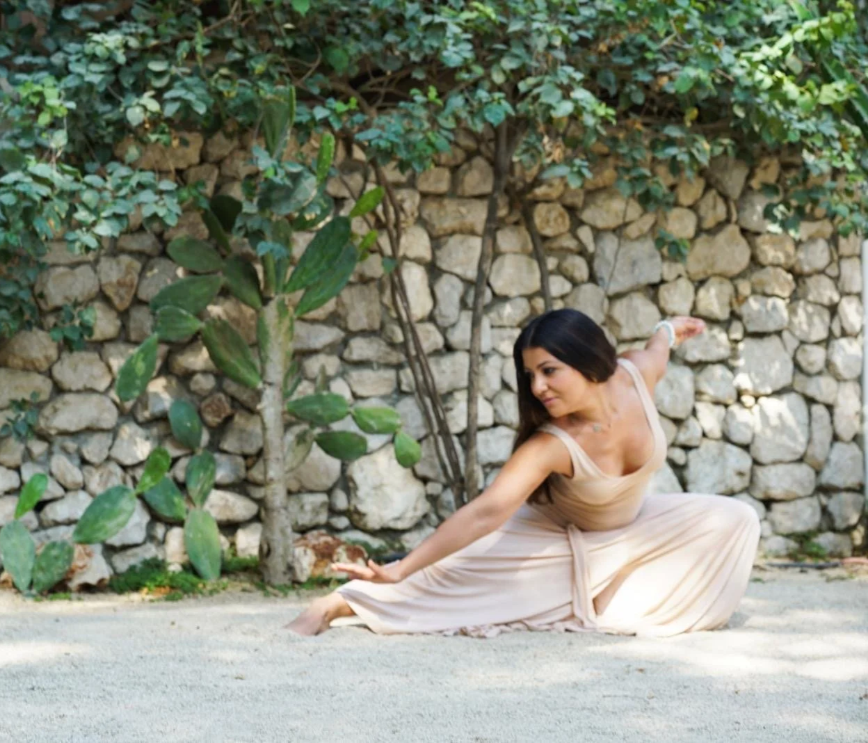 A frequent guest teacher at Santosha Retreats, Dr. Paras Moghtader, a doctor of ayurvedic medicine. 