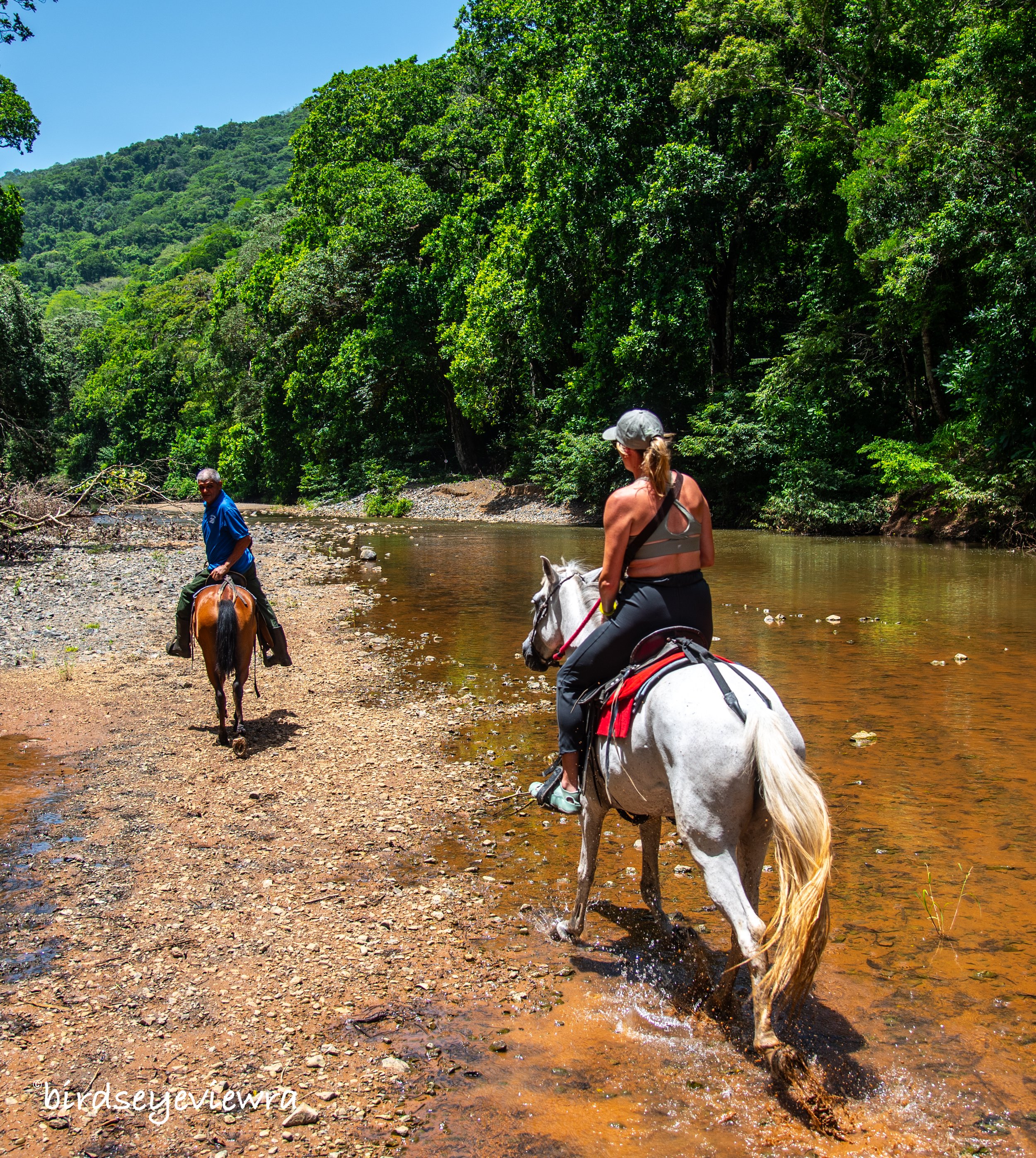 Horseback riding, a highly requested excursion on Santosha Retreats
