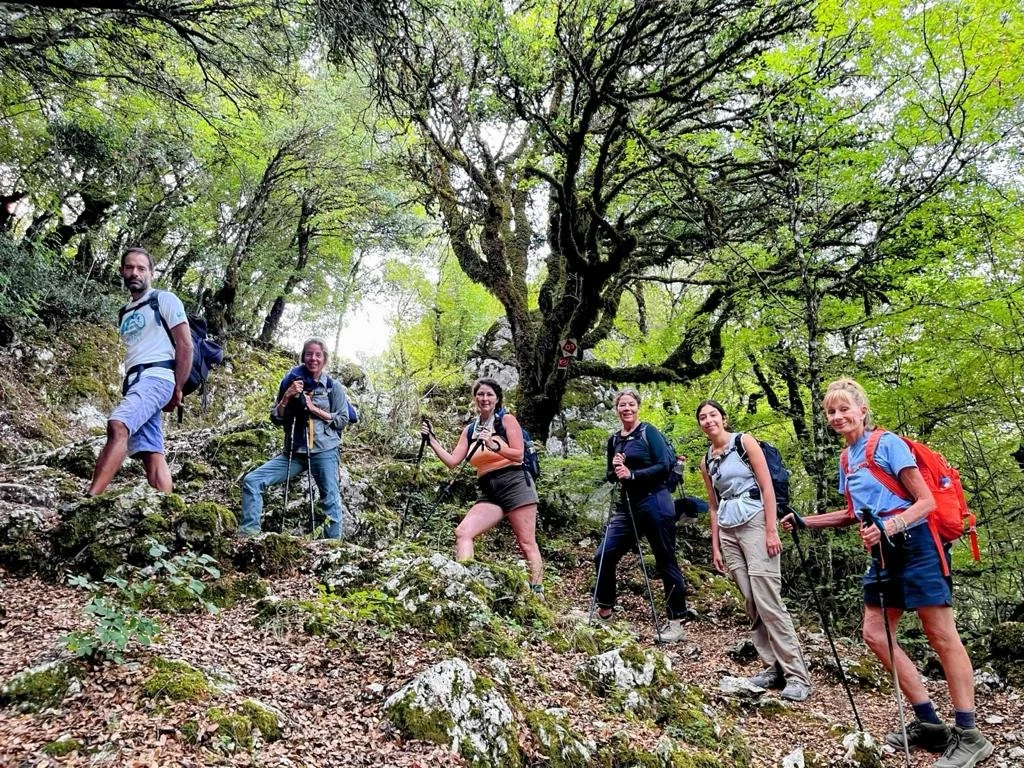 Northern Greece hike, above Athens as part of Vikos Gorge 