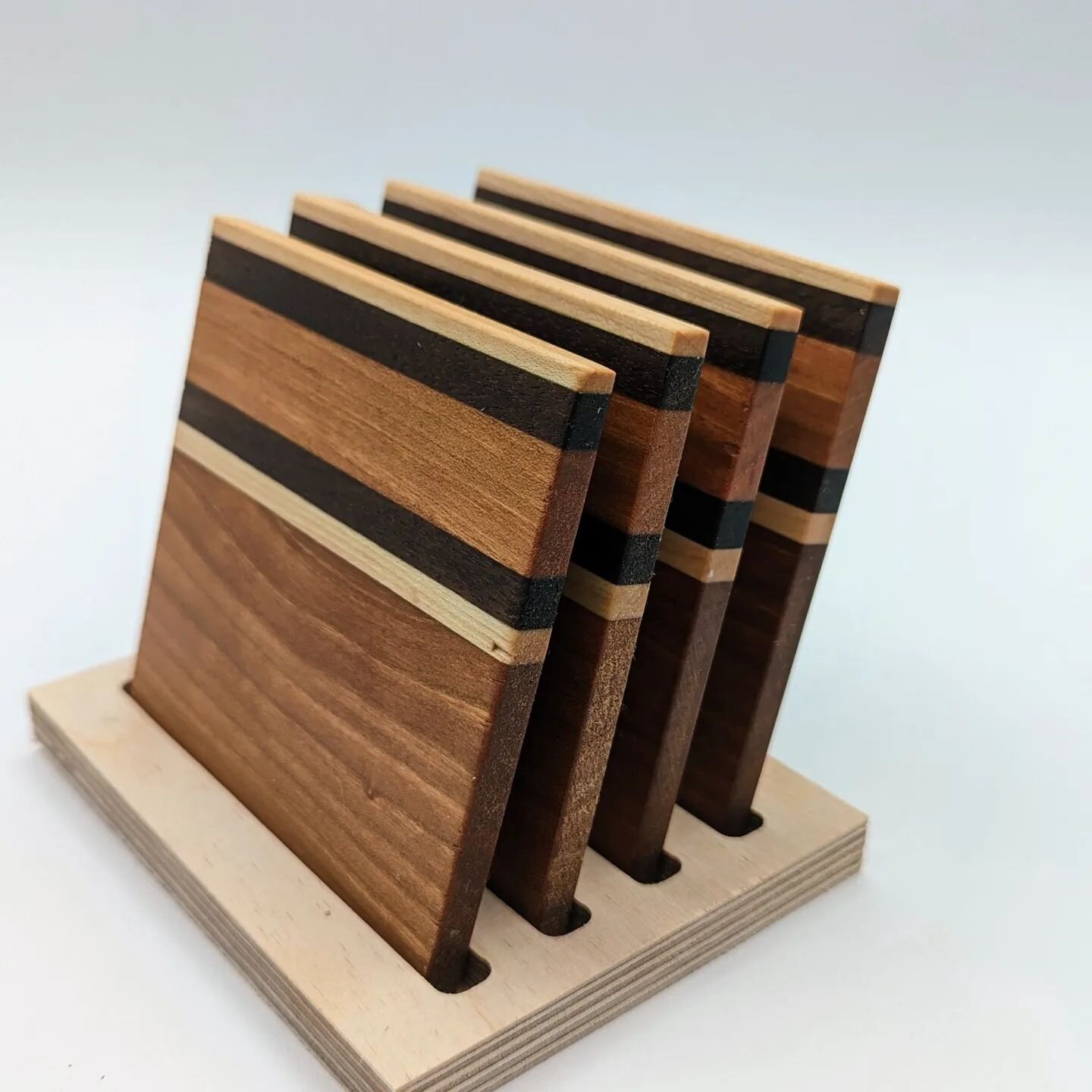 For those who like to drink... and protect their furniture!

Solid wood 4&quot; coasters. Exotic and domestic woods.  Made entirely out of scraps lying around the shop. Never know what we'll make next. Get yours today. Each set of 4 or 6 comes with a